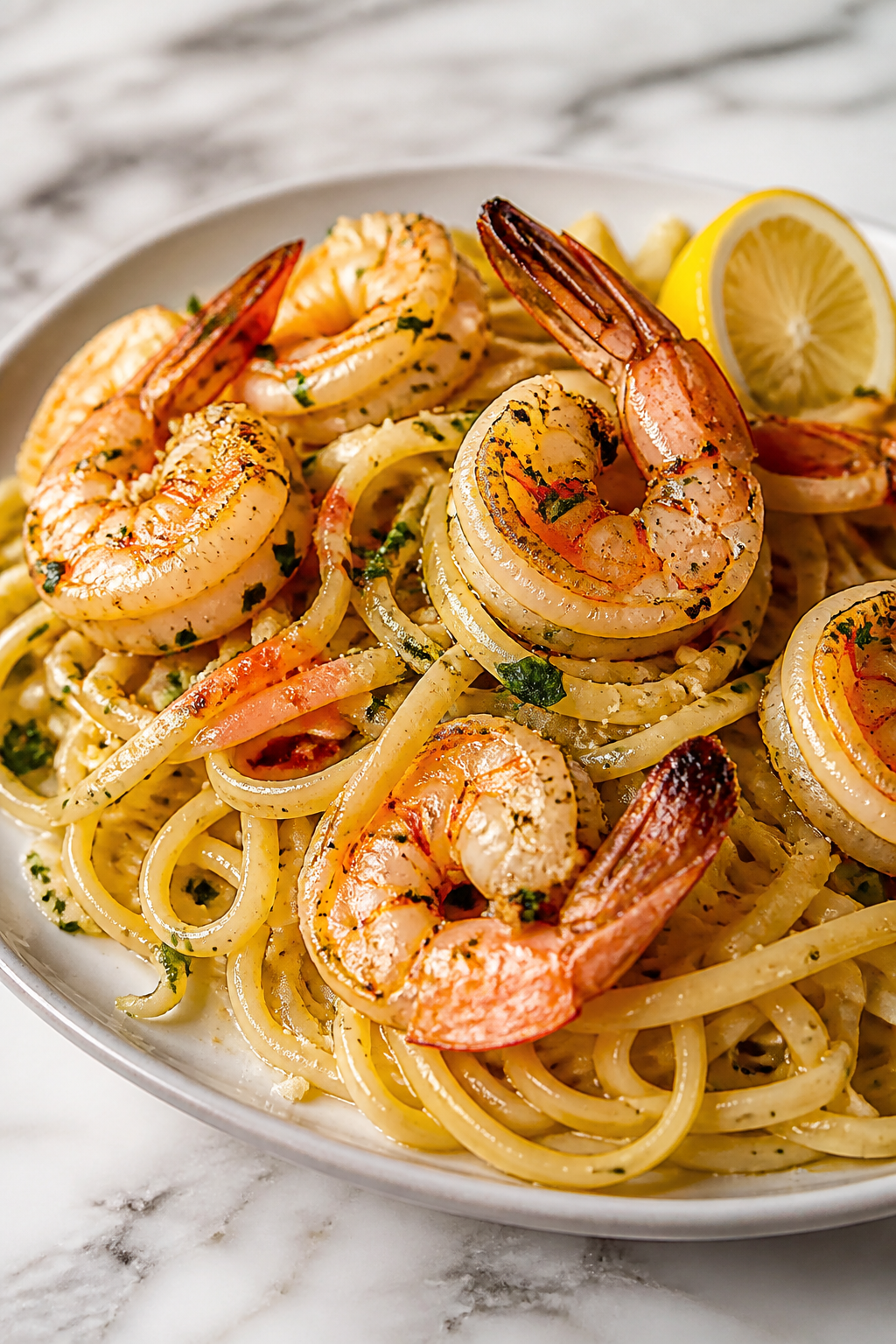 5 Ingredient Lemon Garlic Shrimp Pasta for Busy Weeknights That Tastes Like a Treat