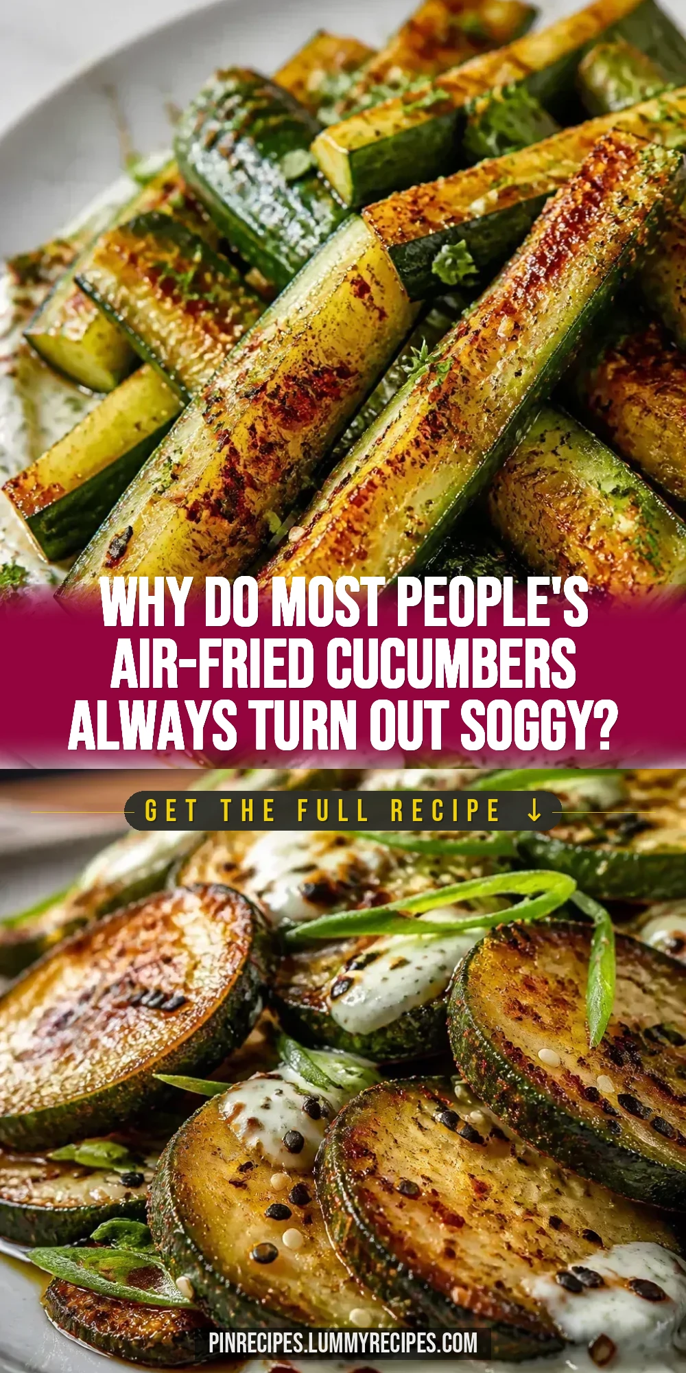 Why Do Most People's Air-Fried Cucumbers Always Turn Out Soggy?
