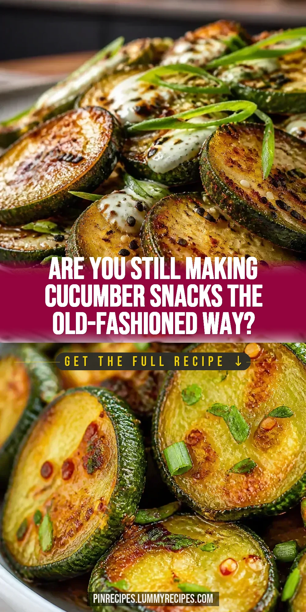 Are You Still Making Cucumber Snacks the Old-Fashioned Way?