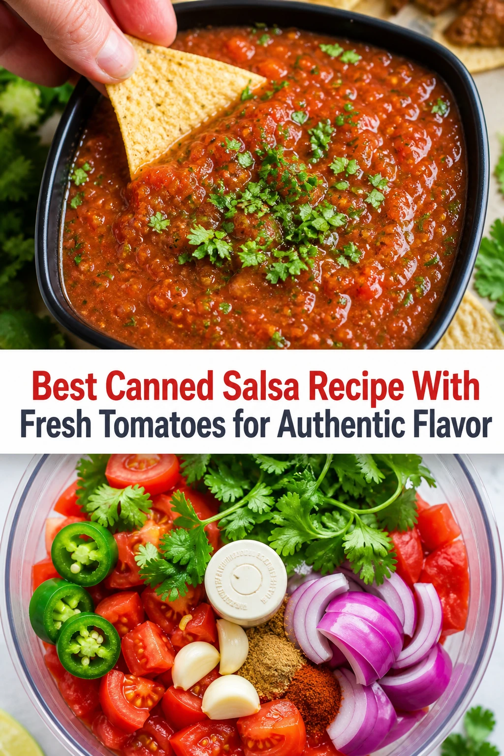 Best Canned Salsa Recipe With Fresh Tomatoes for Authentic Flavor