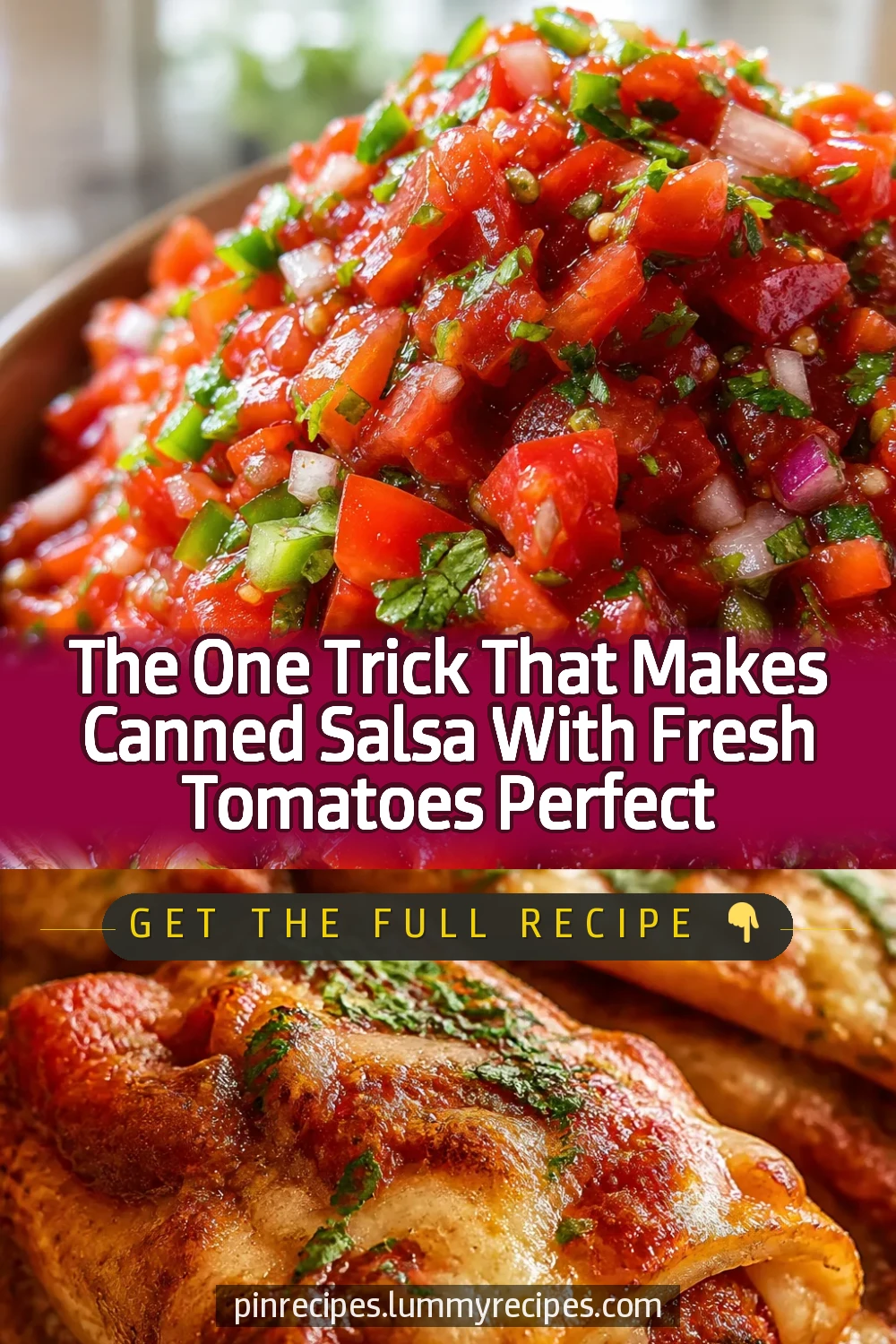 The One Trick That Makes Canned Salsa With Fresh Tomatoes Perfect