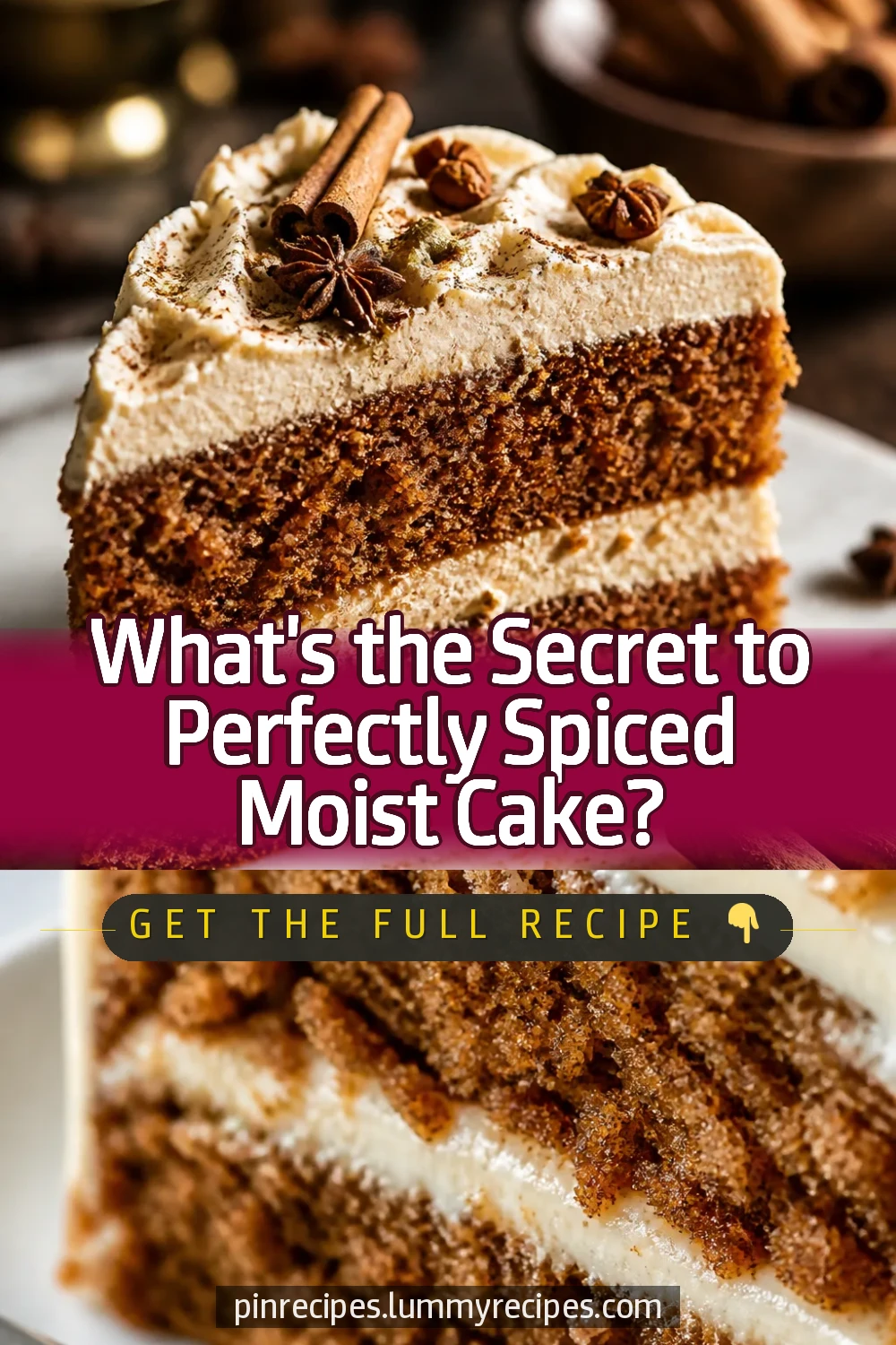 What's the Secret to Perfectly Spiced Moist Cake?