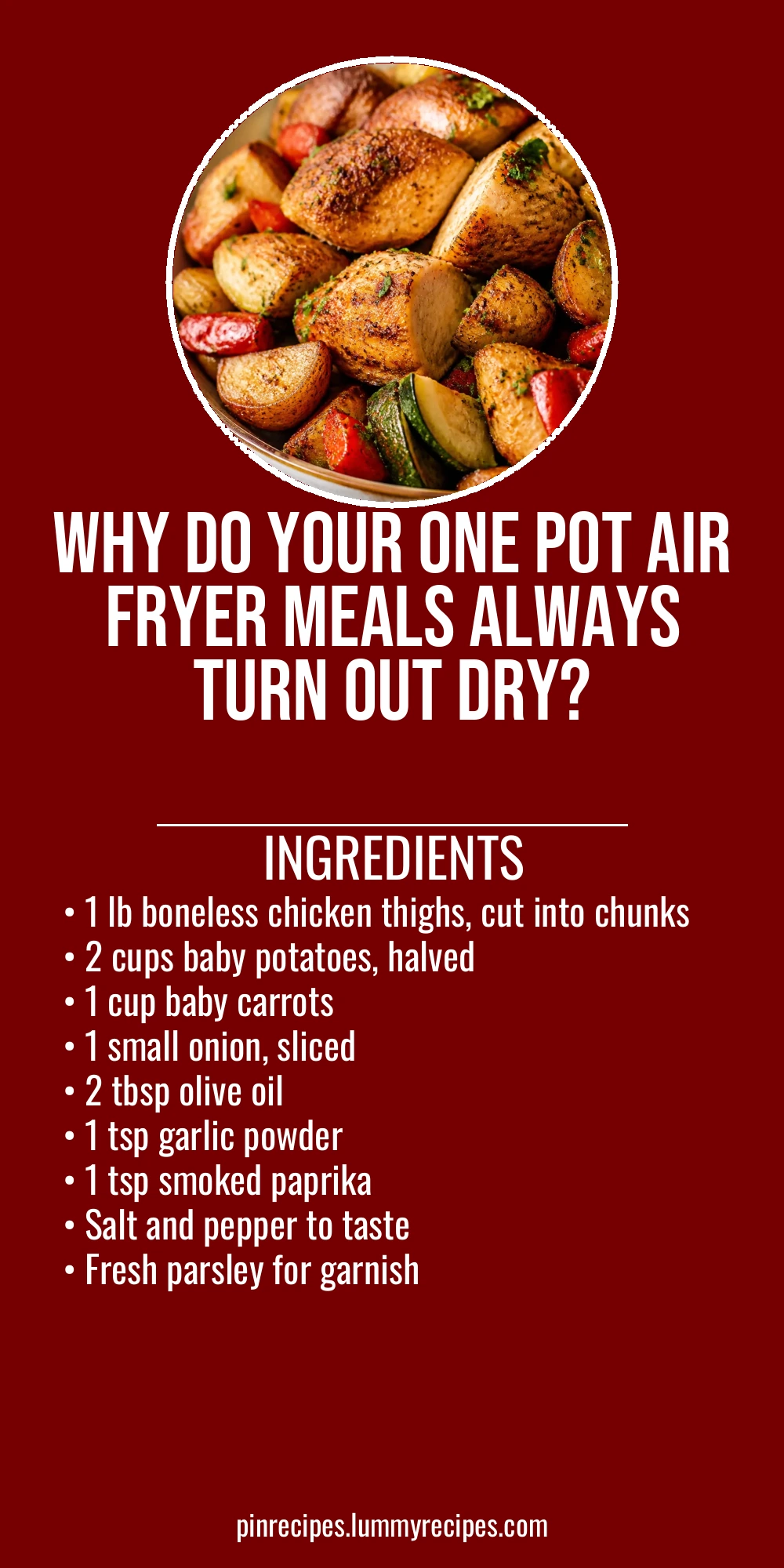 Why Do Your One Pot Air Fryer Meals Always Turn Out Dry?