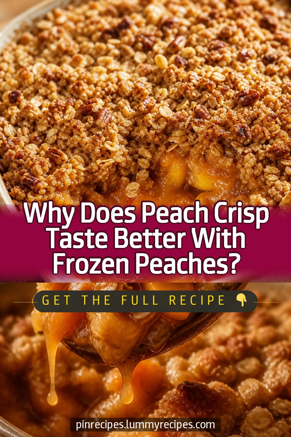 Why Does Peach Crisp Taste Better With Frozen Peaches?