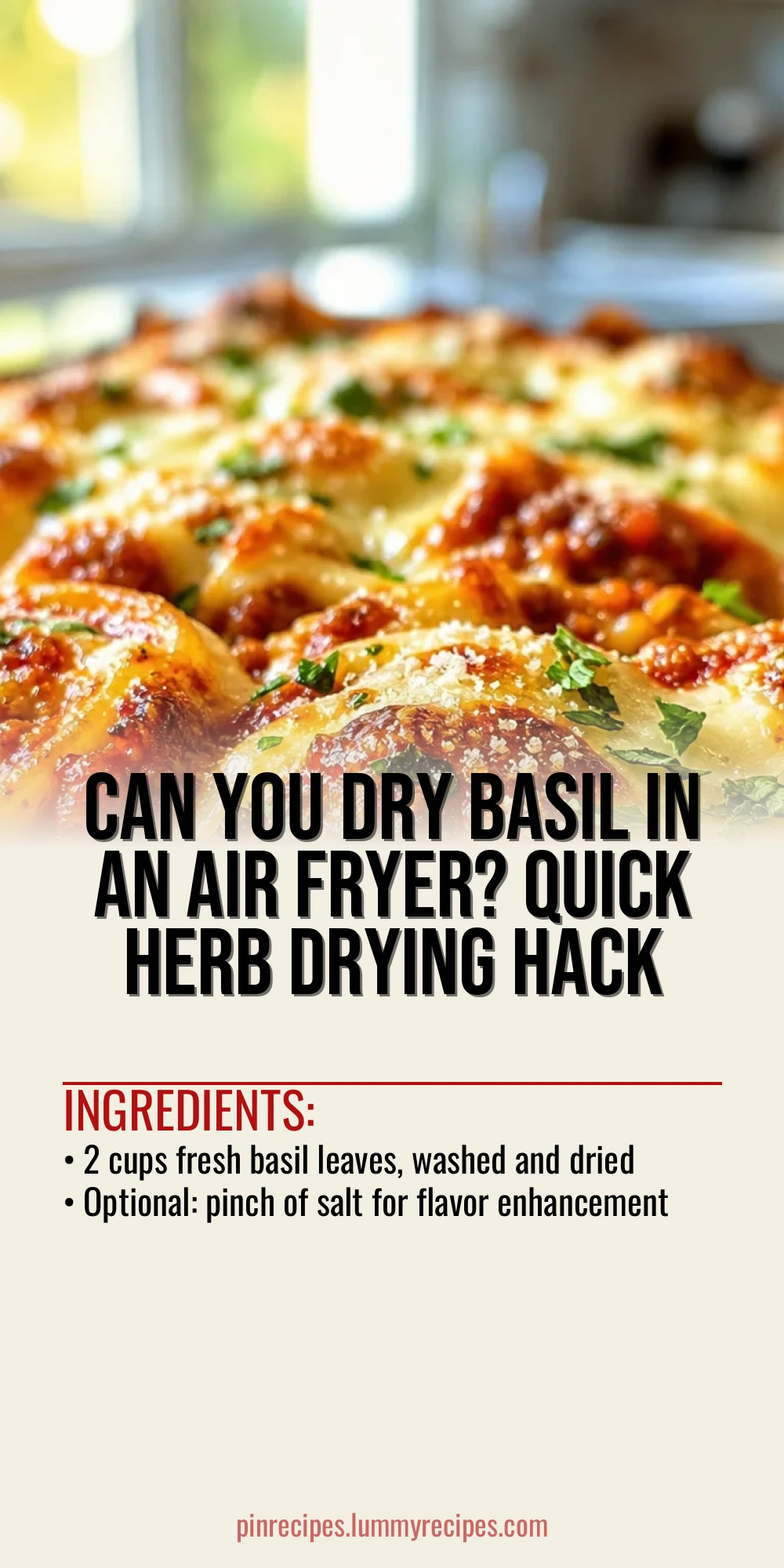 Can You Dry Basil in an Air Fryer? Quick Herb Drying Hack