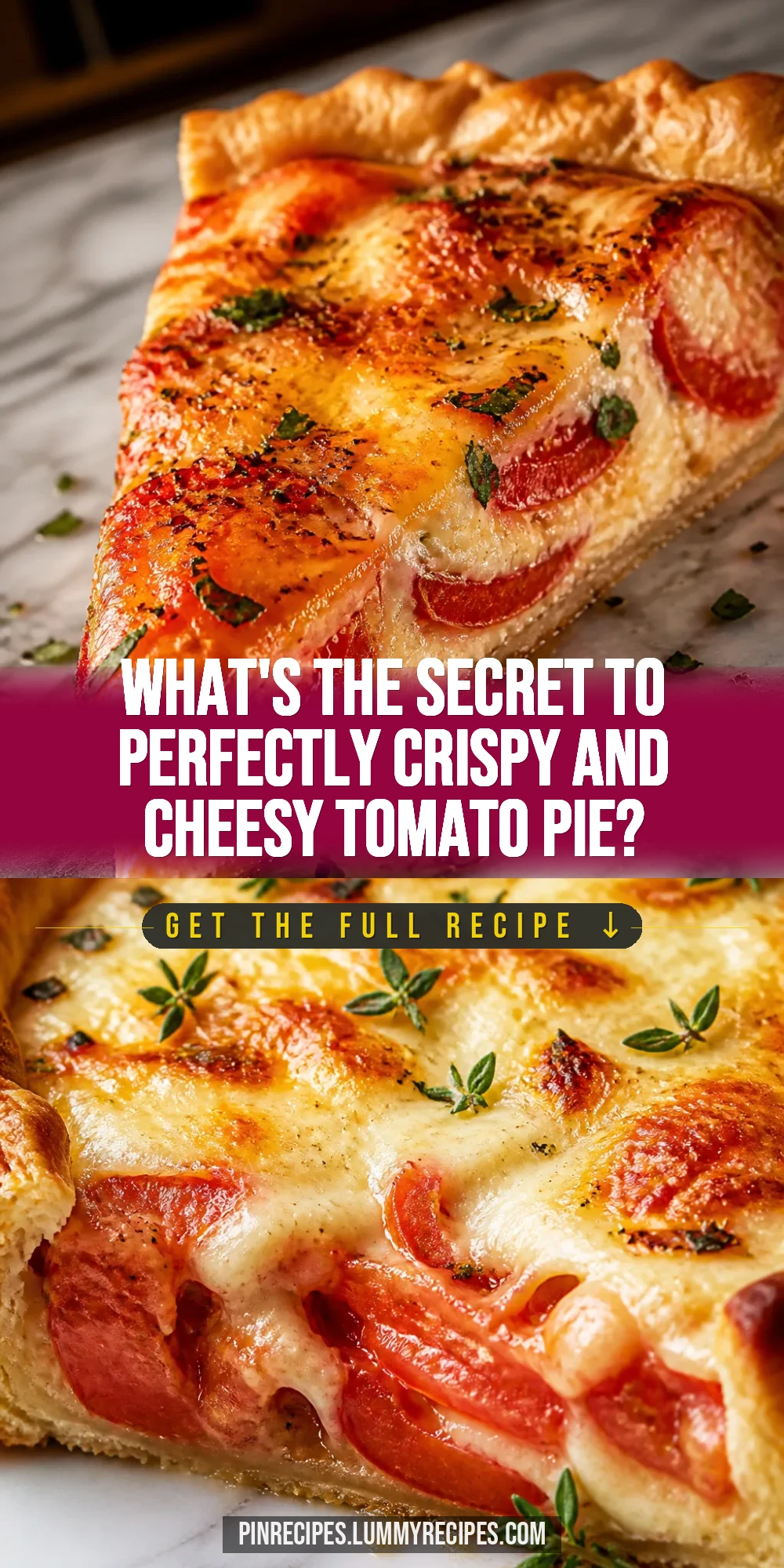 What's the Secret to Perfectly Crispy and Cheesy Tomato Pie?
