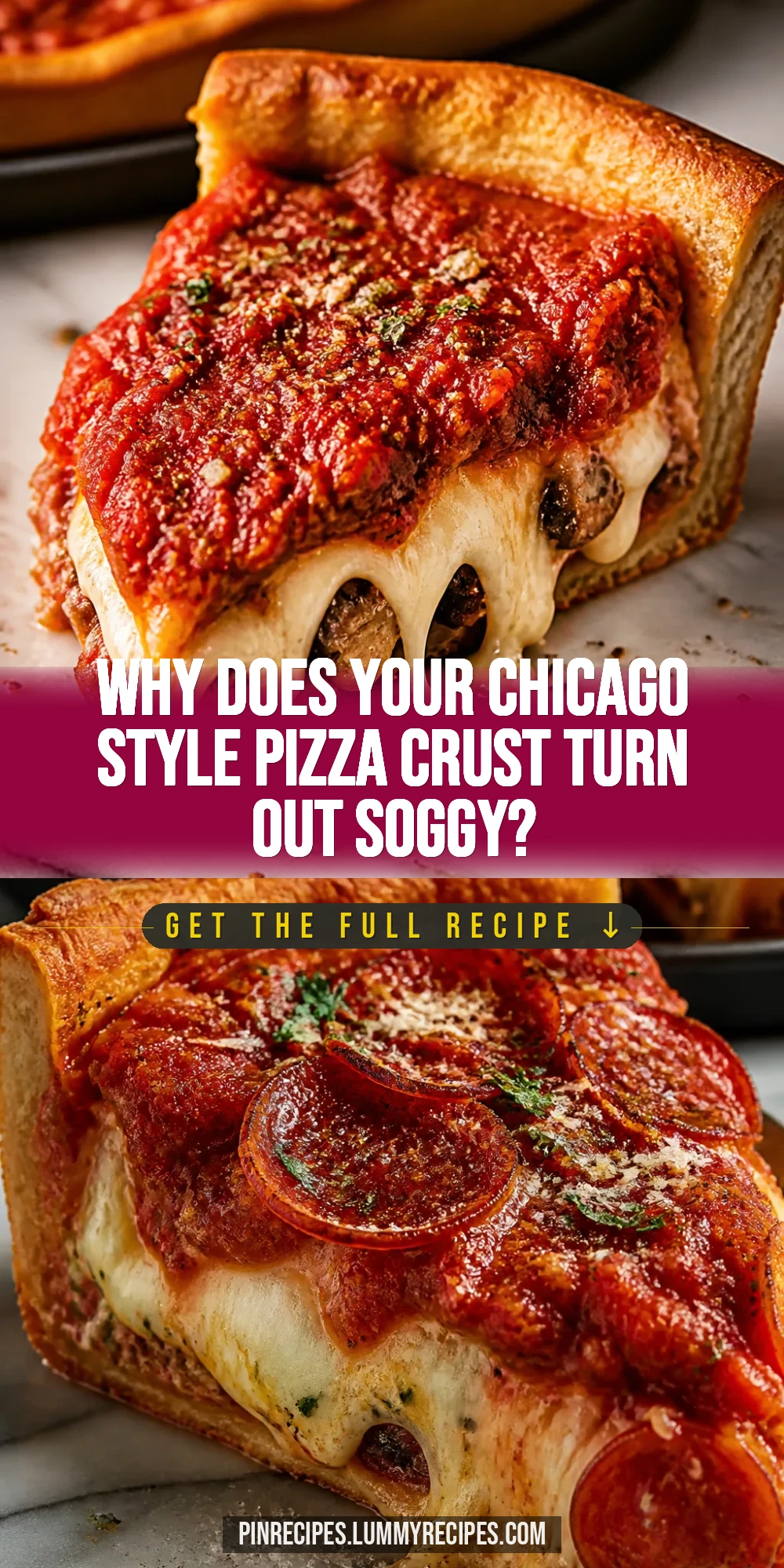Why Does Your Chicago Style Pizza Crust Turn Out Soggy?