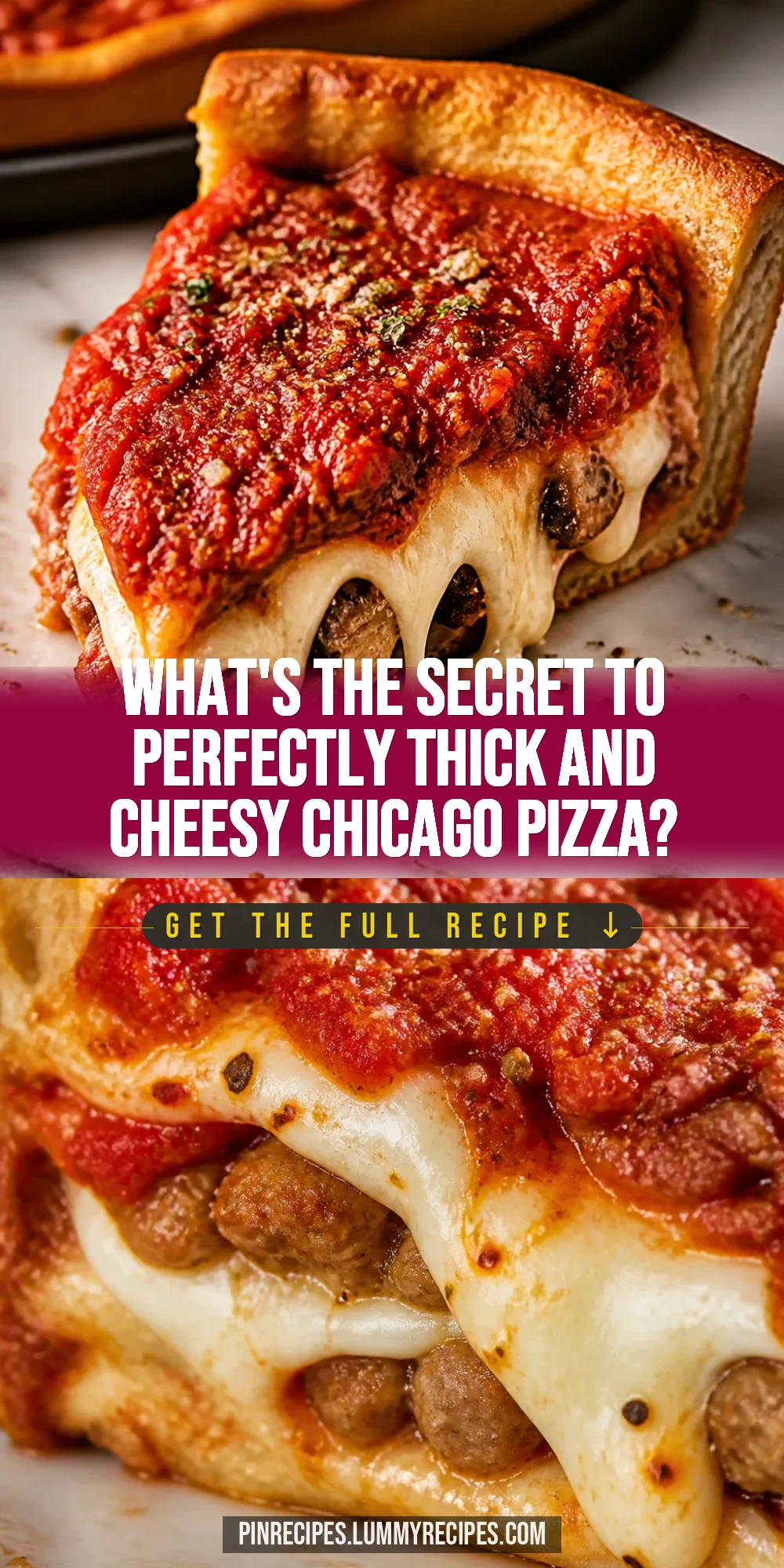 What's the Secret to Perfectly Thick and Cheesy Chicago Pizza?