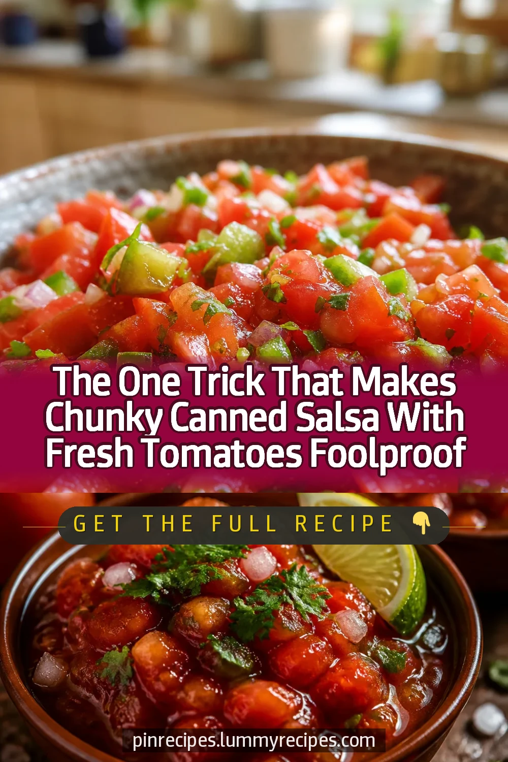 The One Trick That Makes Chunky Canned Salsa With Fresh Tomatoes Foolproof