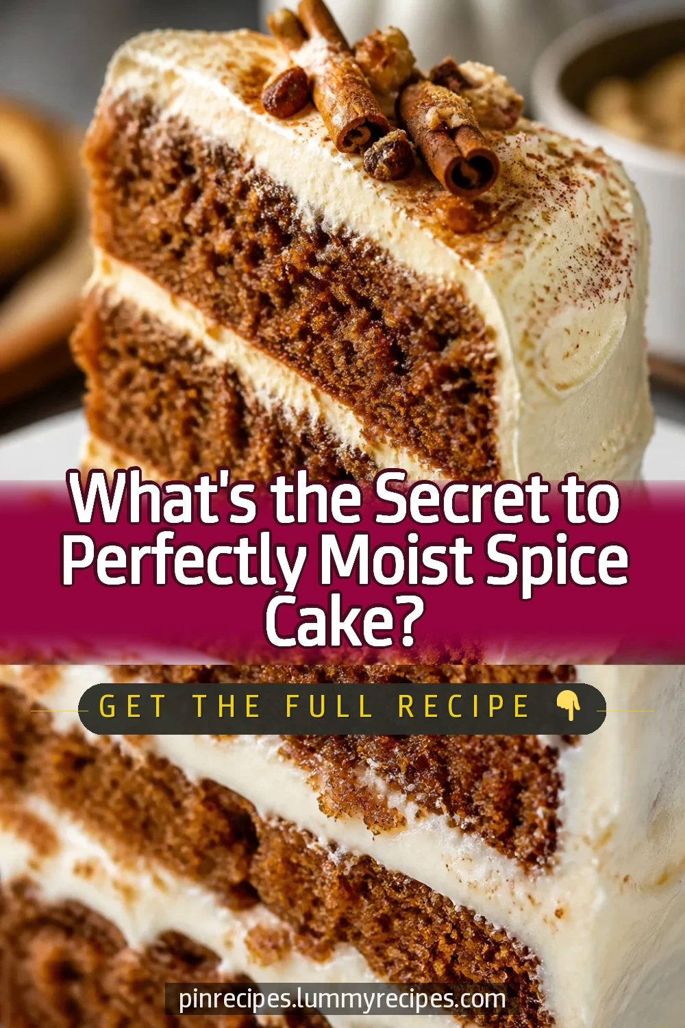 What's the Secret to Perfectly Moist Spice Cake?