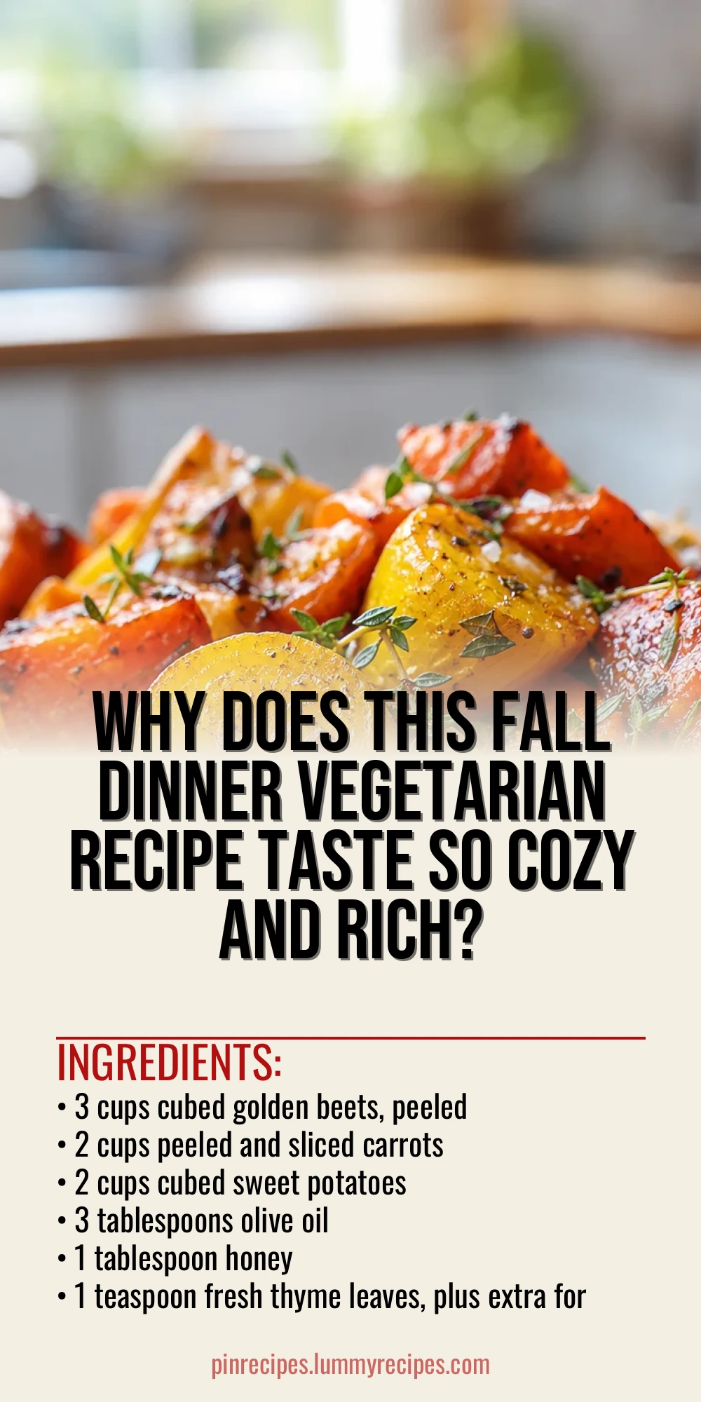 Why Does This Fall Dinner Vegetarian Recipe Taste So Cozy and Rich?
