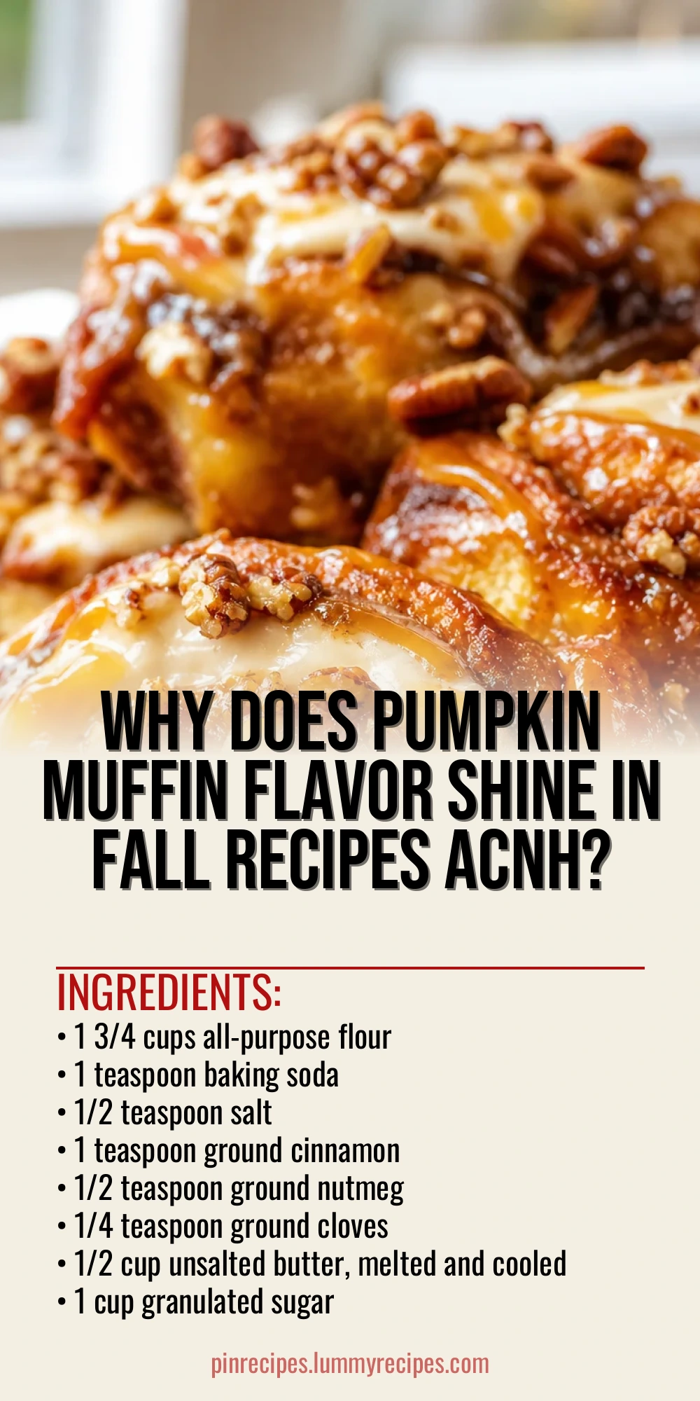 Why Does Pumpkin Muffin Flavor Shine in Fall Recipes Acnh?