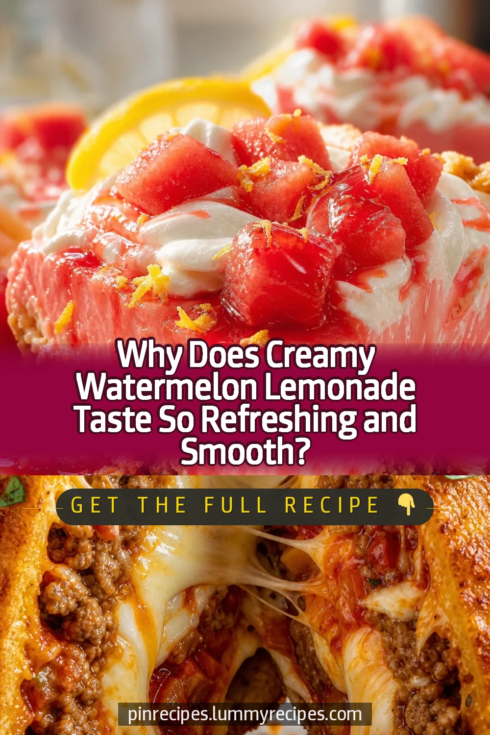 Why Does Creamy Watermelon Lemonade Taste So Refreshing and Smooth?