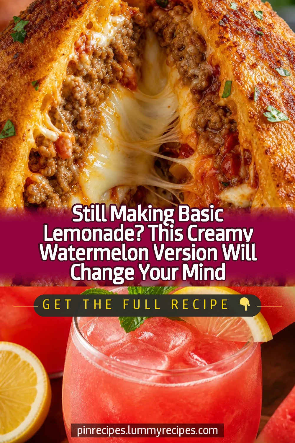 Still Making Basic Lemonade? This Creamy Watermelon Version Will Change Your Mind