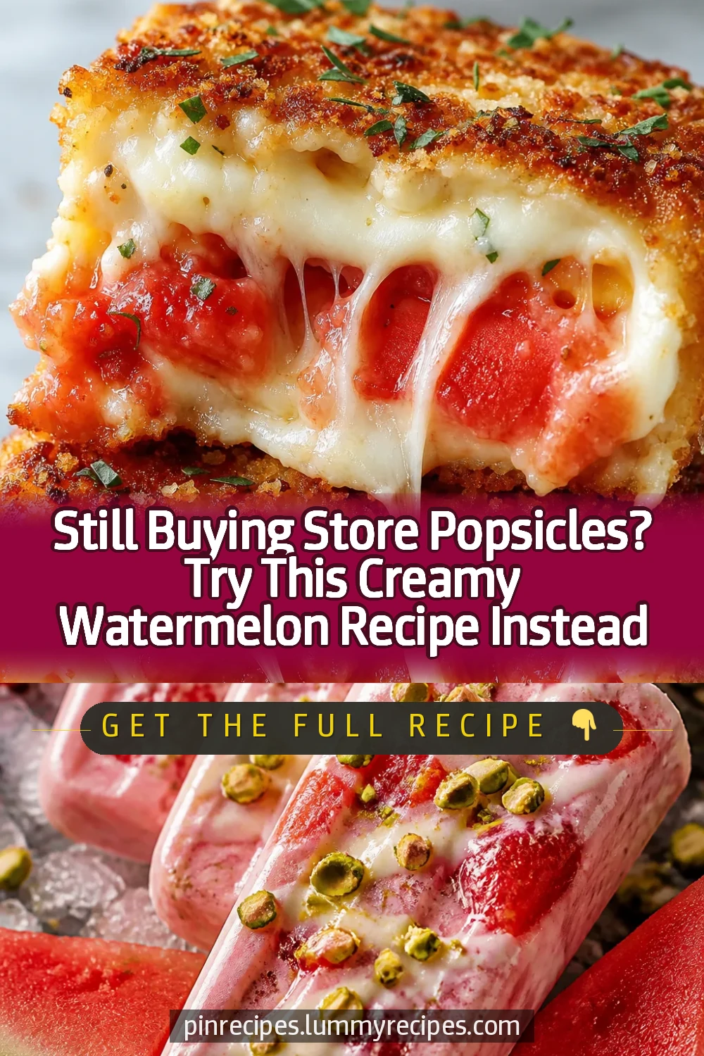 Still Buying Store Popsicles? Try This Creamy Watermelon Recipe Instead