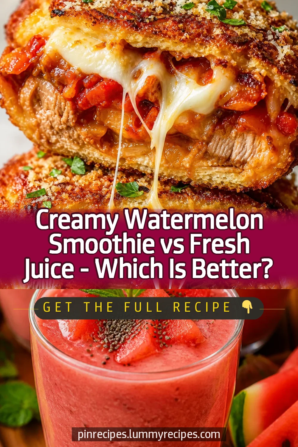 Creamy Watermelon Smoothie vs Fresh Juice — Which Is Better?