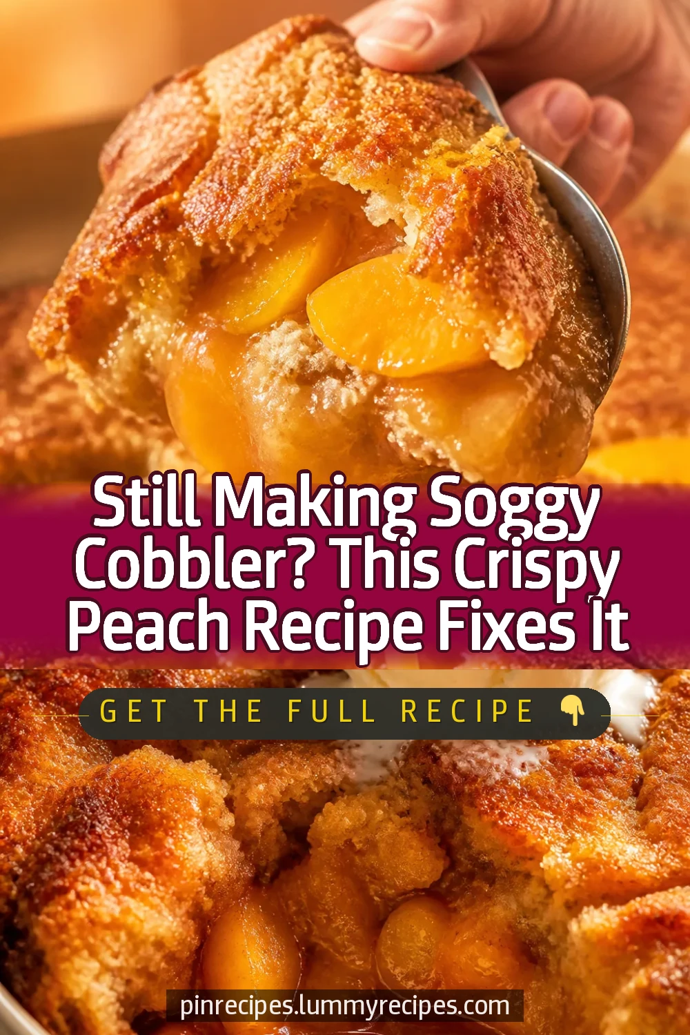 Still Making Soggy Cobbler? This Crispy Peach Recipe Fixes It