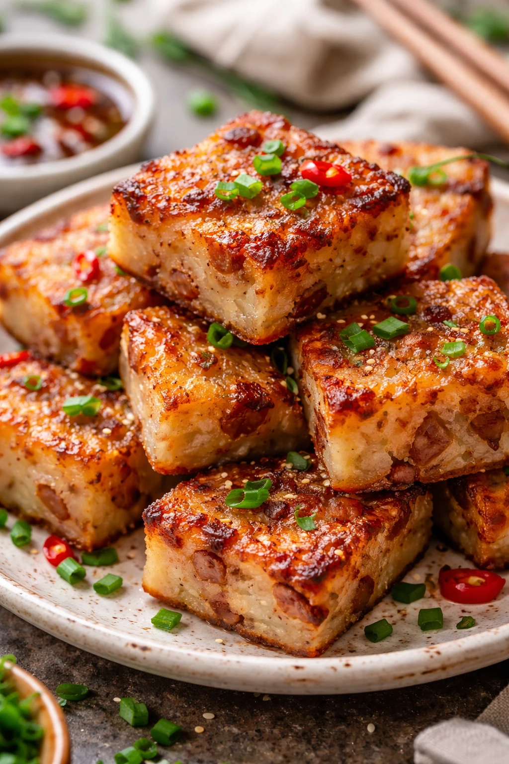 Crispy Radish Cake Recipe That Brings Comfort and Crunch to Your Table