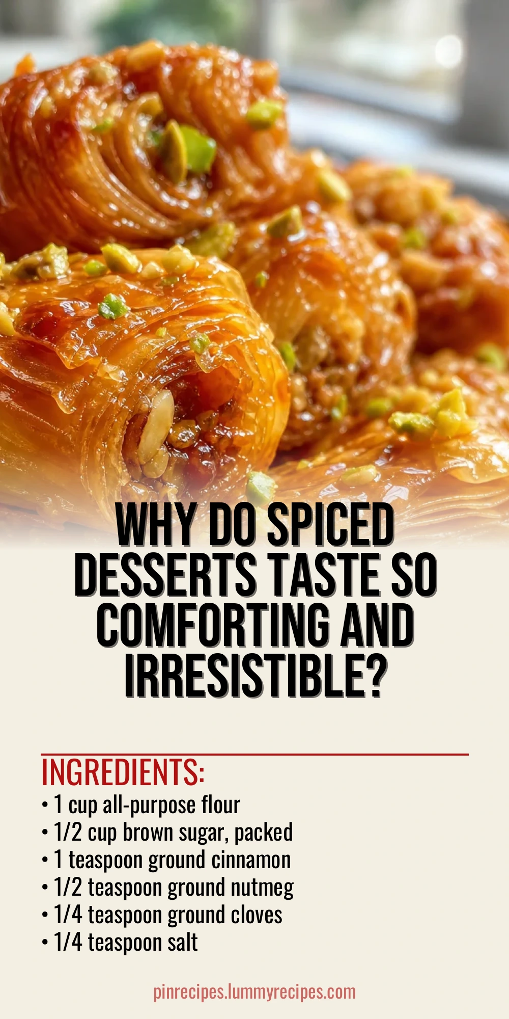 Why Do Spiced Desserts Taste So Comforting and Irresistible?