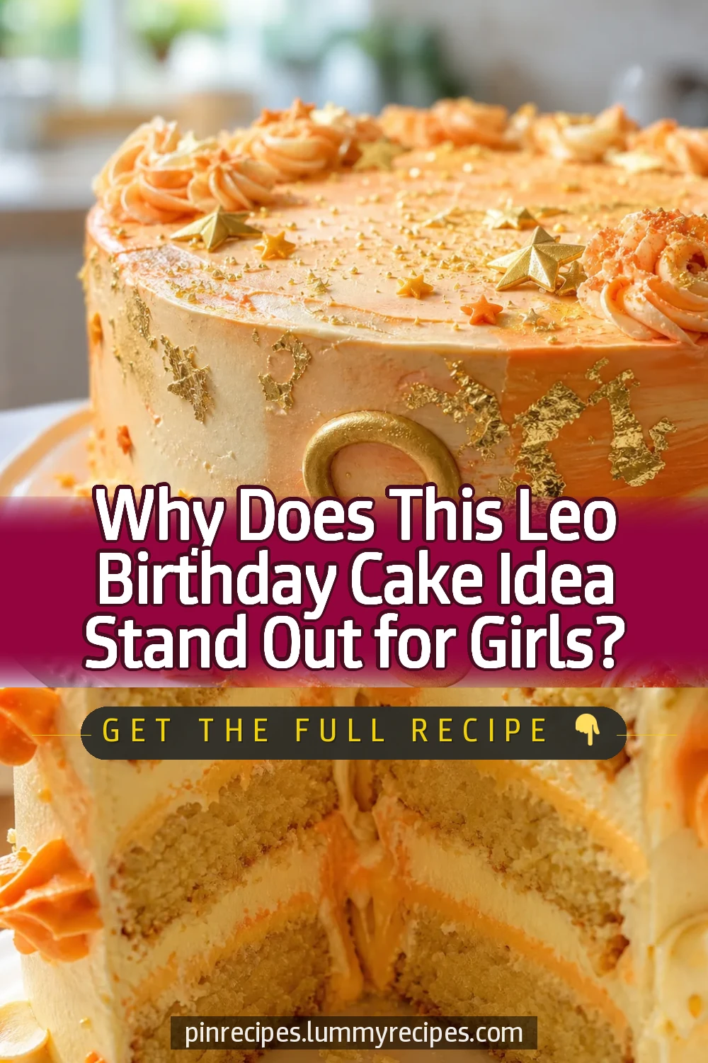 Why Does This Leo Birthday Cake Idea Stand Out for Girls?