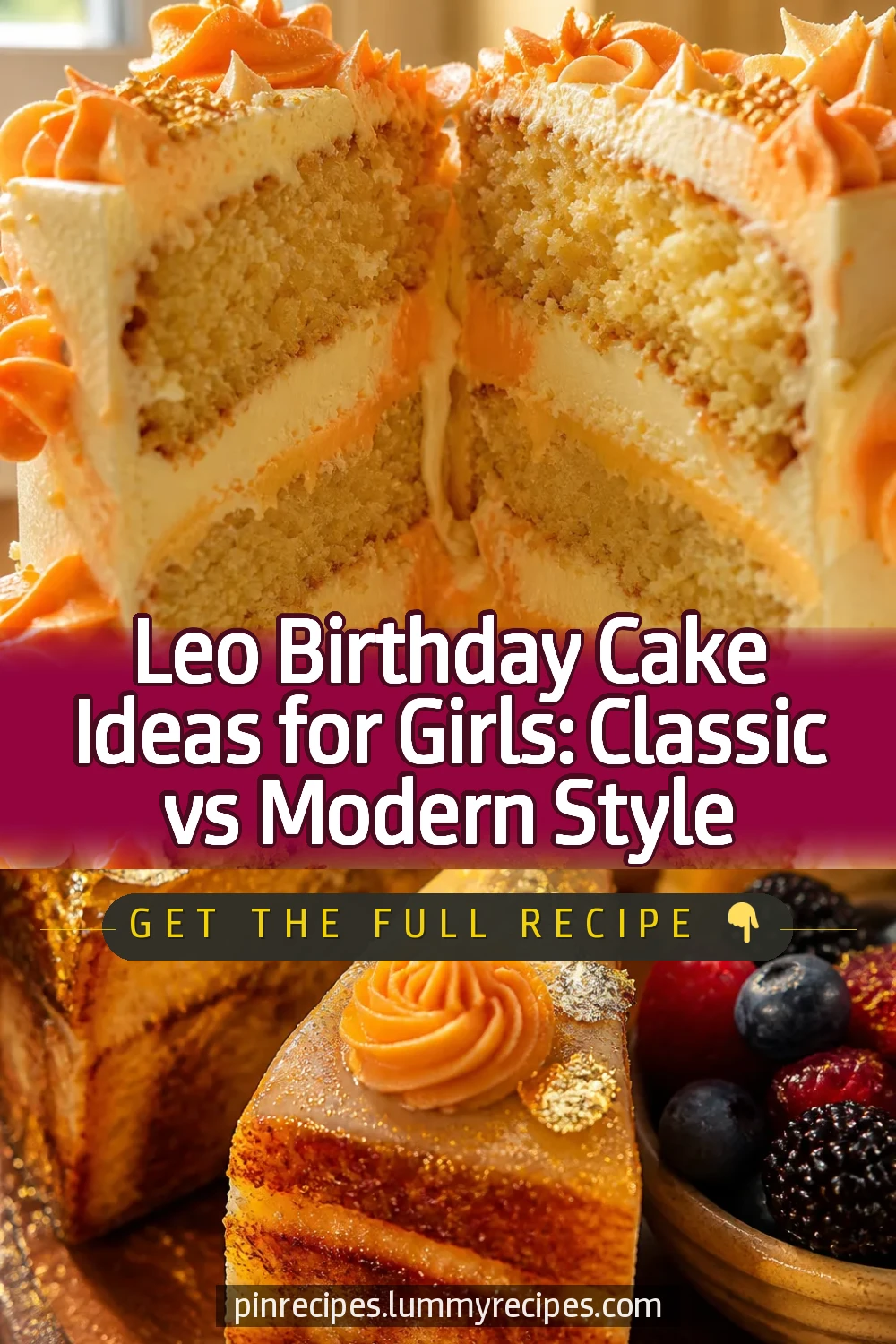 Leo Birthday Cake Ideas for Girls: Classic vs Modern Style