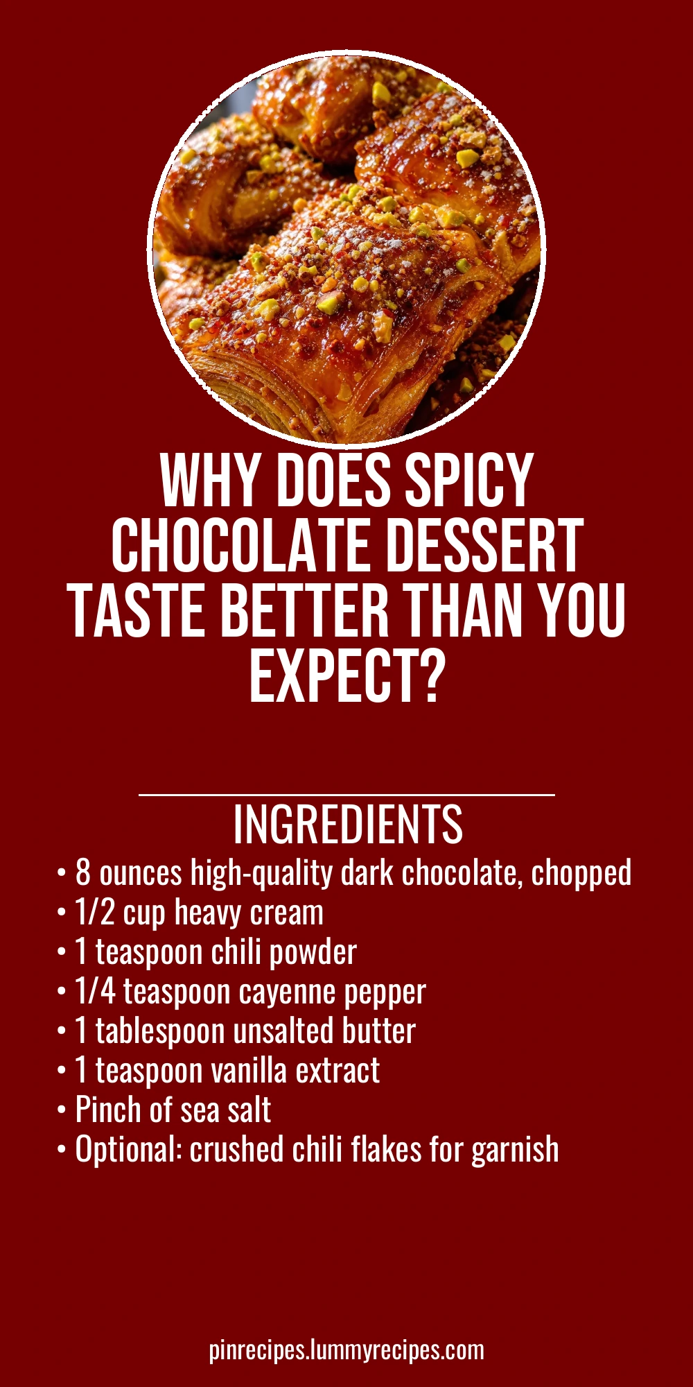 Why Does Spicy Chocolate Dessert Taste Better Than You Expect?