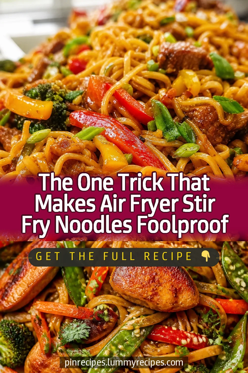 The One Trick That Makes Air Fryer Stir Fry Noodles Foolproof