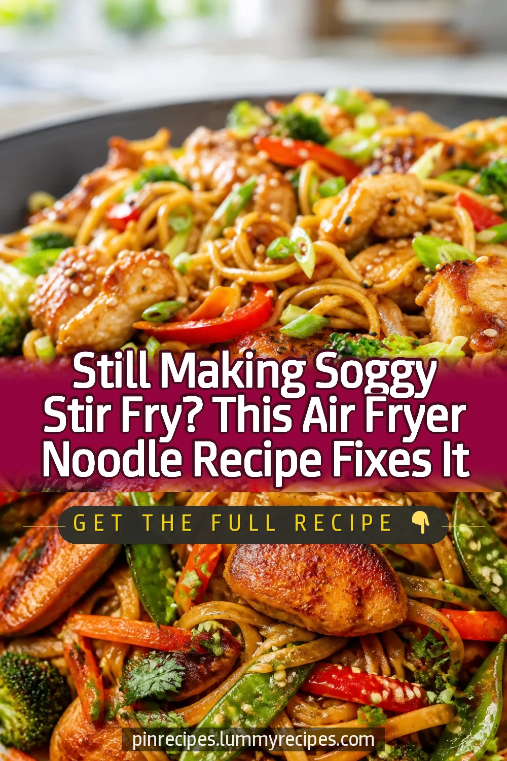 Still Making Soggy Stir Fry? This Air Fryer Noodle Recipe Fixes It