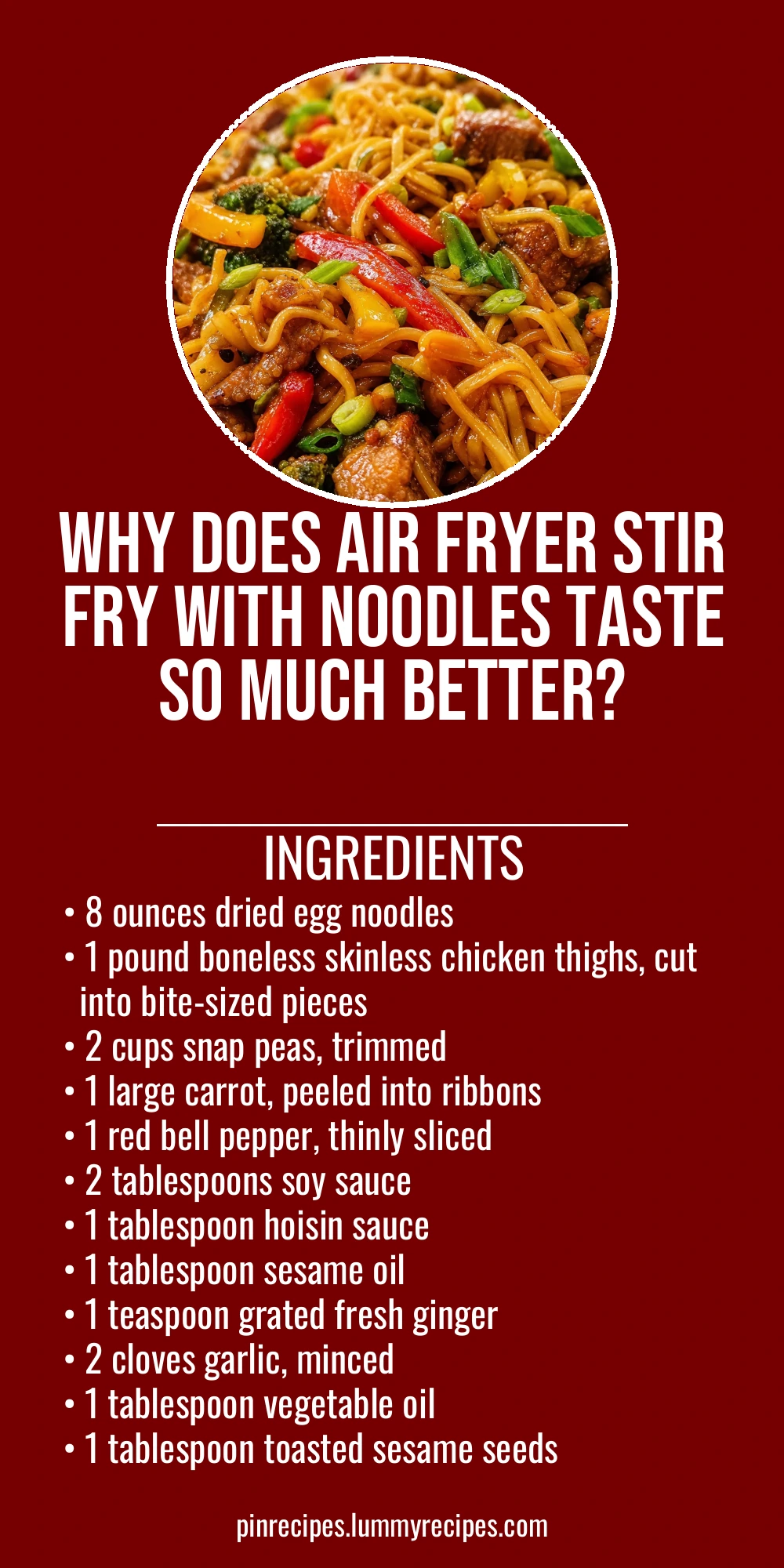Why Does Air Fryer Stir Fry With Noodles Taste So Much Better?