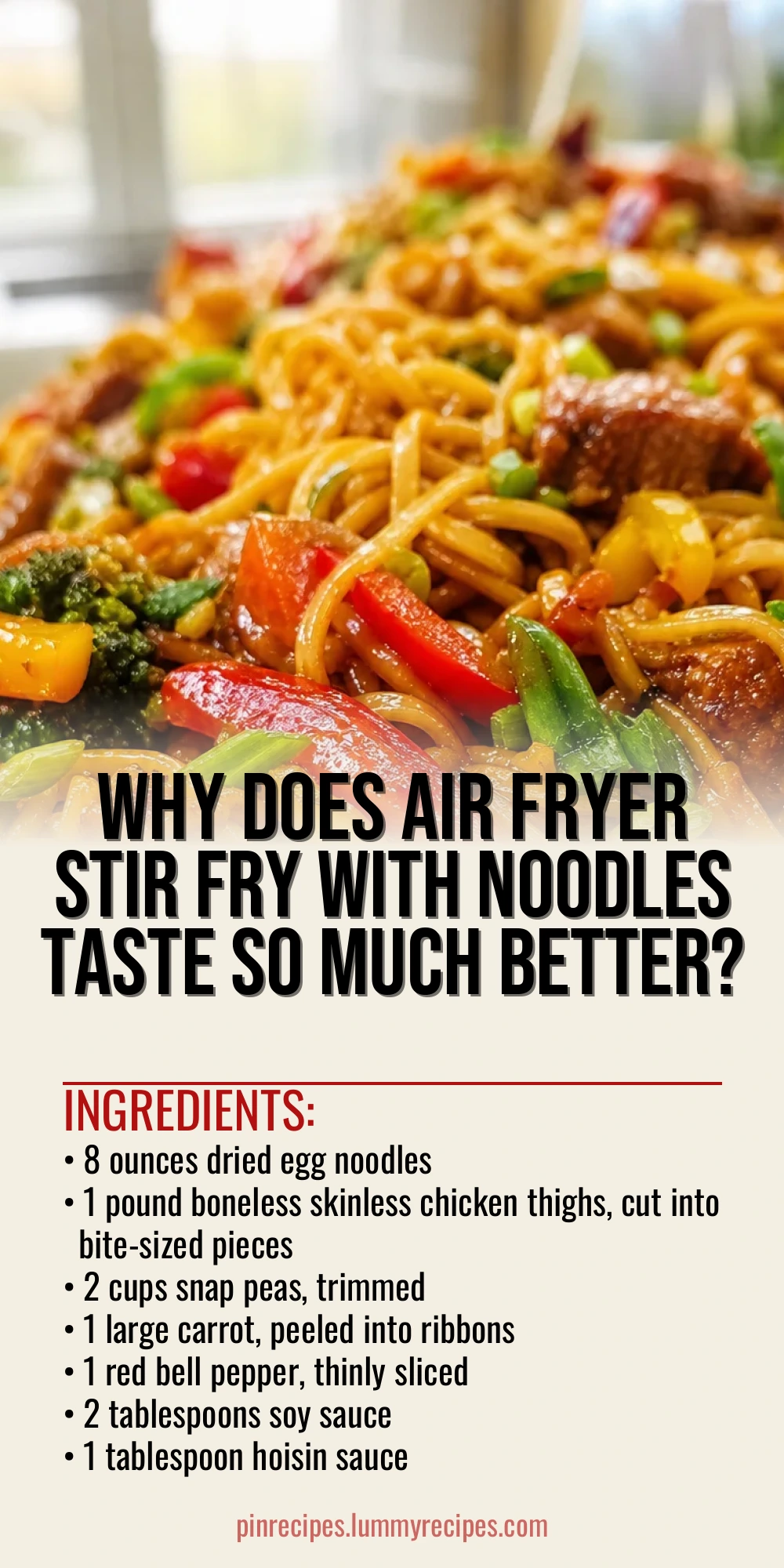 Why Does Air Fryer Stir Fry With Noodles Taste So Much Better?