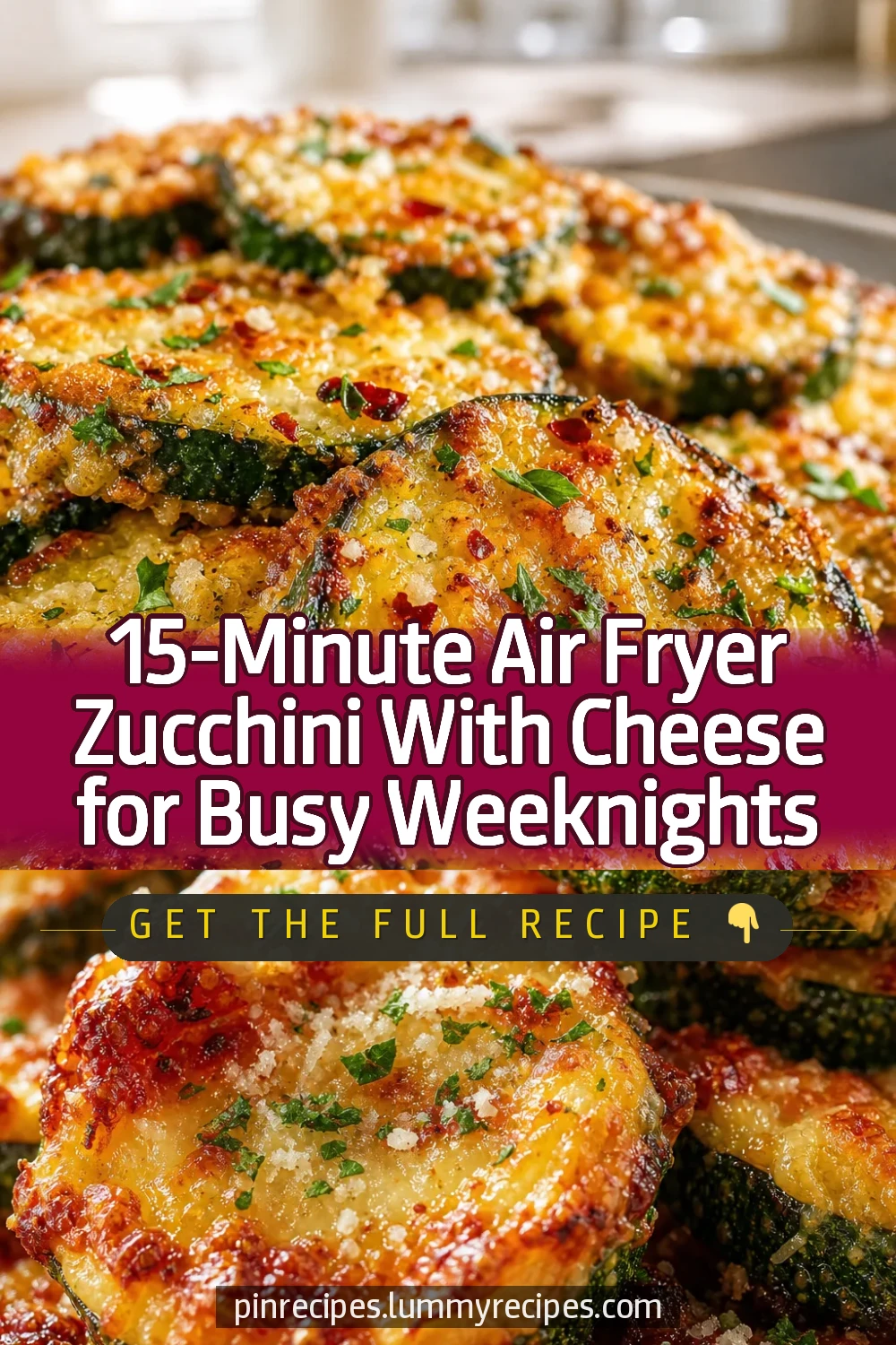 15-Minute Air Fryer Zucchini With Cheese for Busy Weeknights