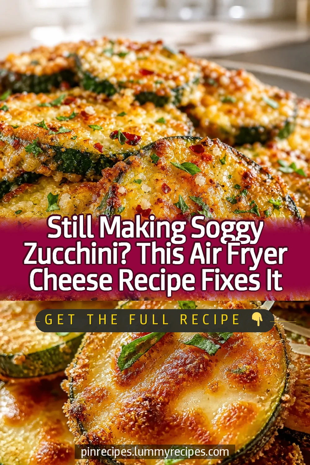 Still Making Soggy Zucchini? This Air Fryer Cheese Recipe Fixes It
