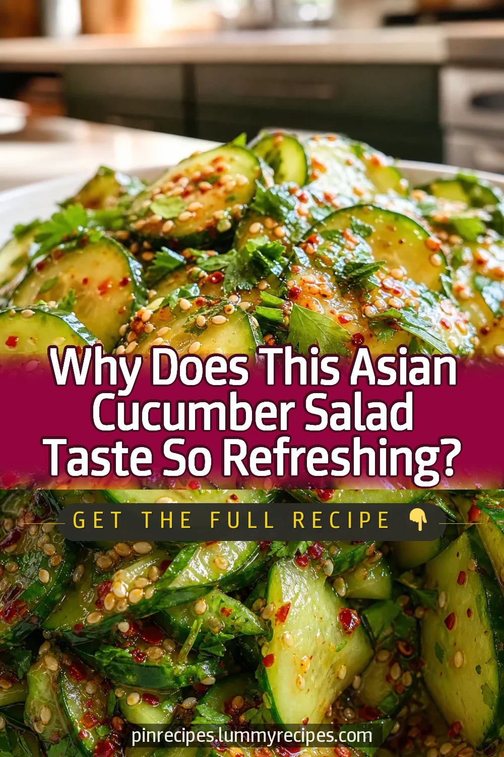 Why Does This Asian Cucumber Salad Taste So Refreshing?