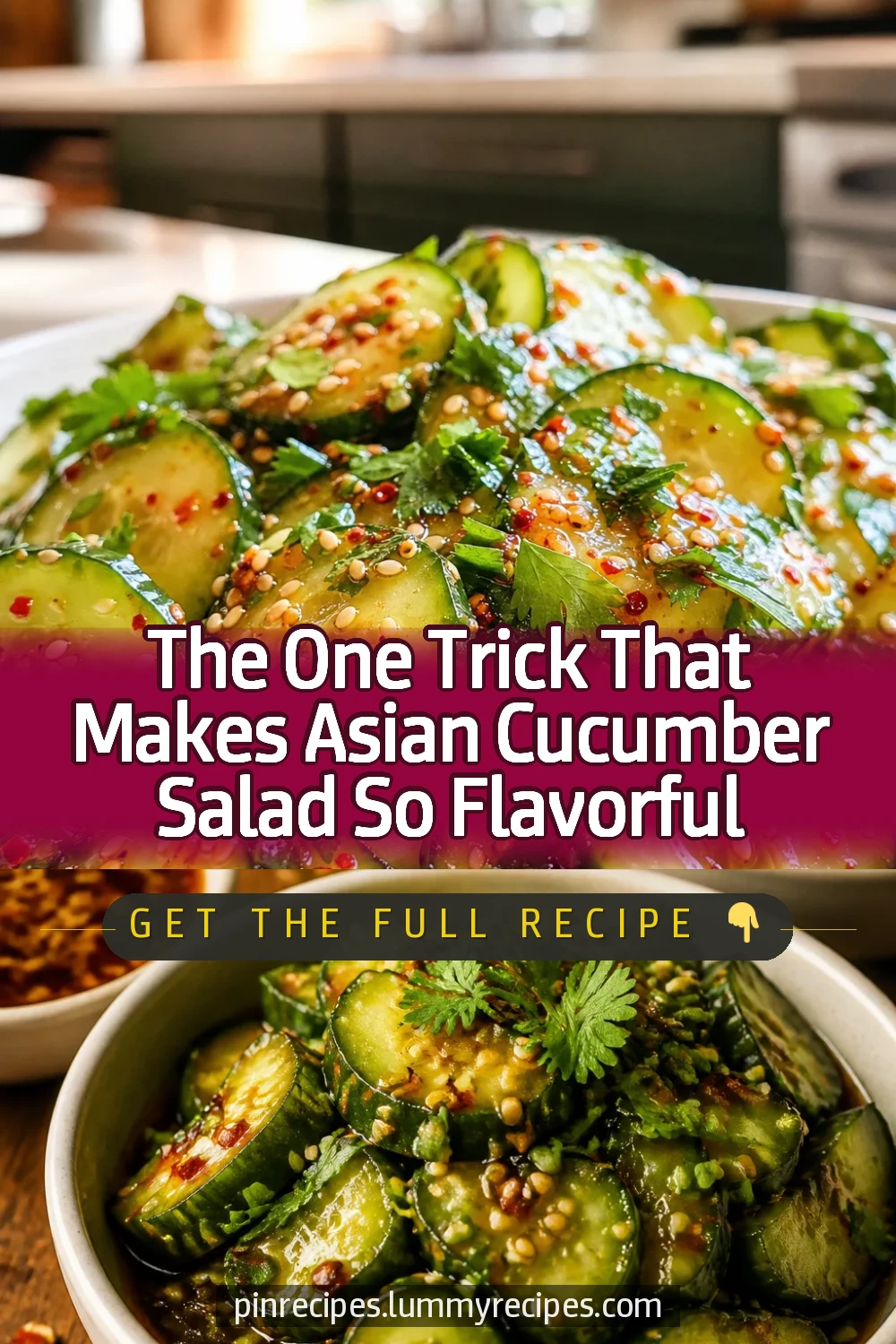 The One Trick That Makes Asian Cucumber Salad So Flavorful