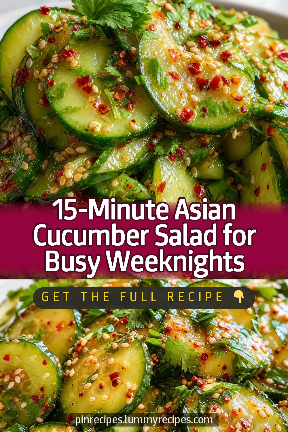 15-Minute Asian Cucumber Salad for Busy Weeknights