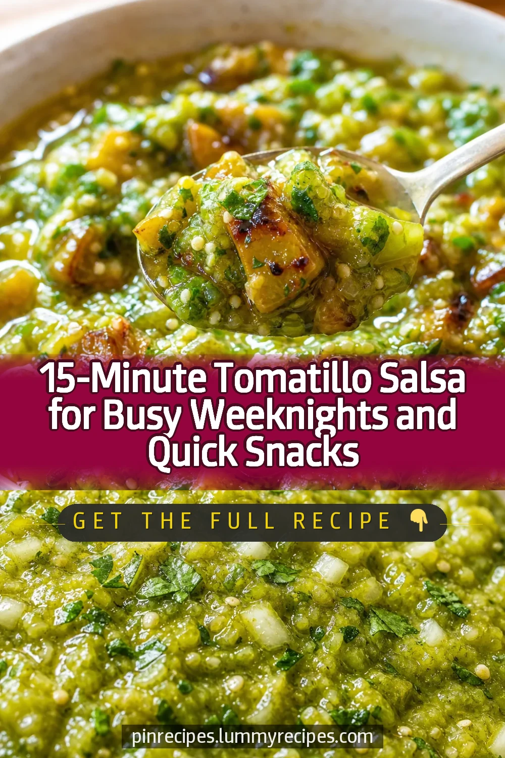 15-Minute Tomatillo Salsa for Busy Weeknights and Quick Snacks