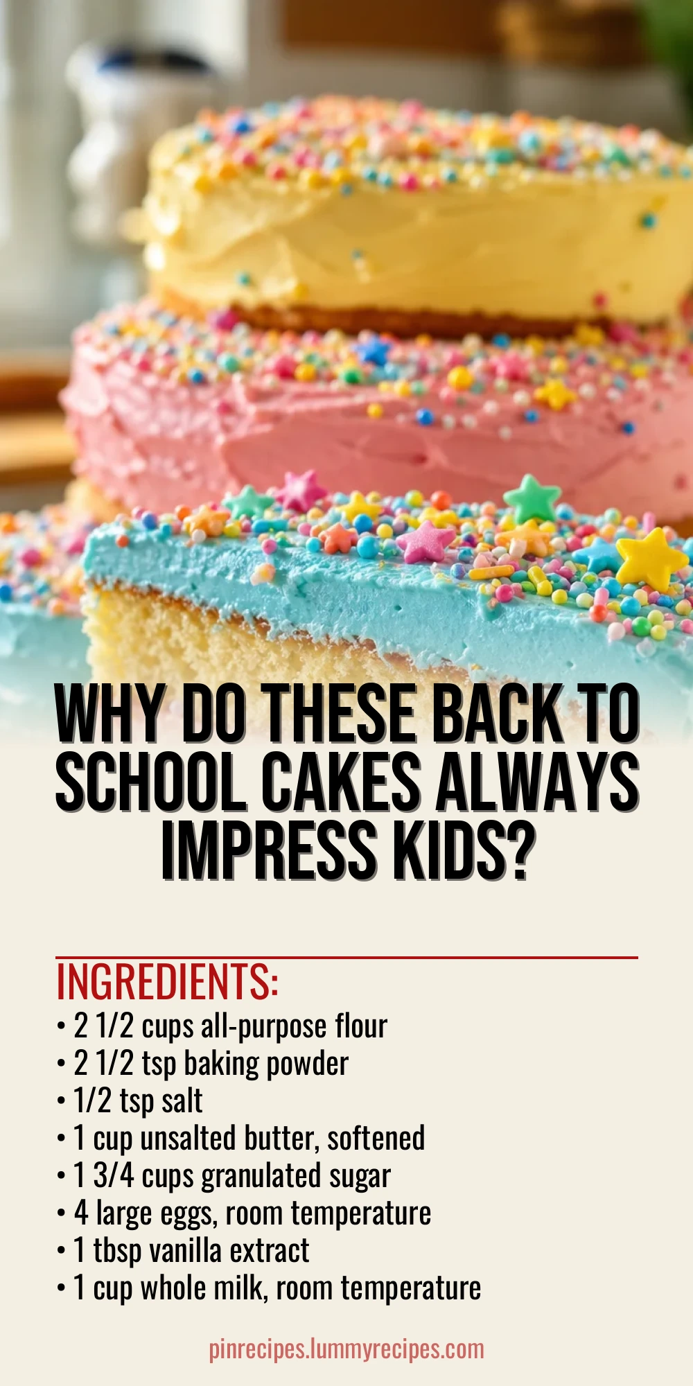 Why Do These Back To School Cakes Always Impress Kids?