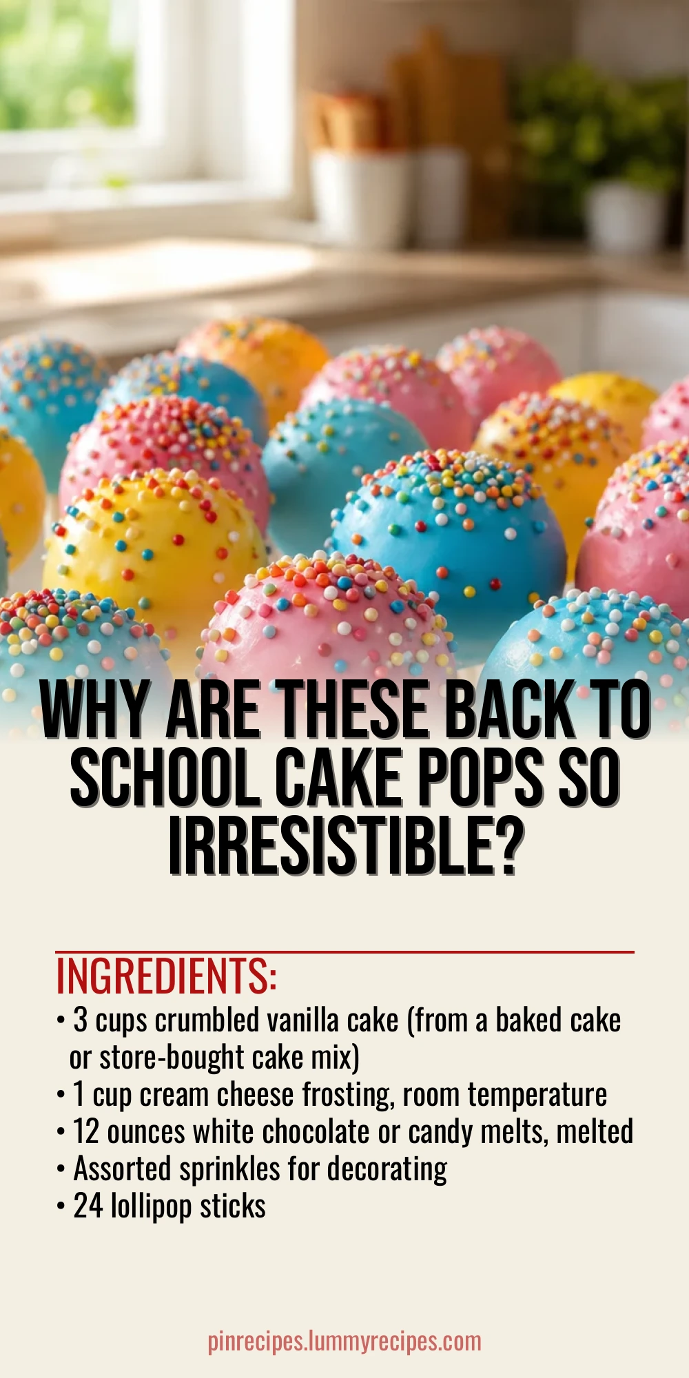 Why Are These Back to School Cake Pops So Irresistible?