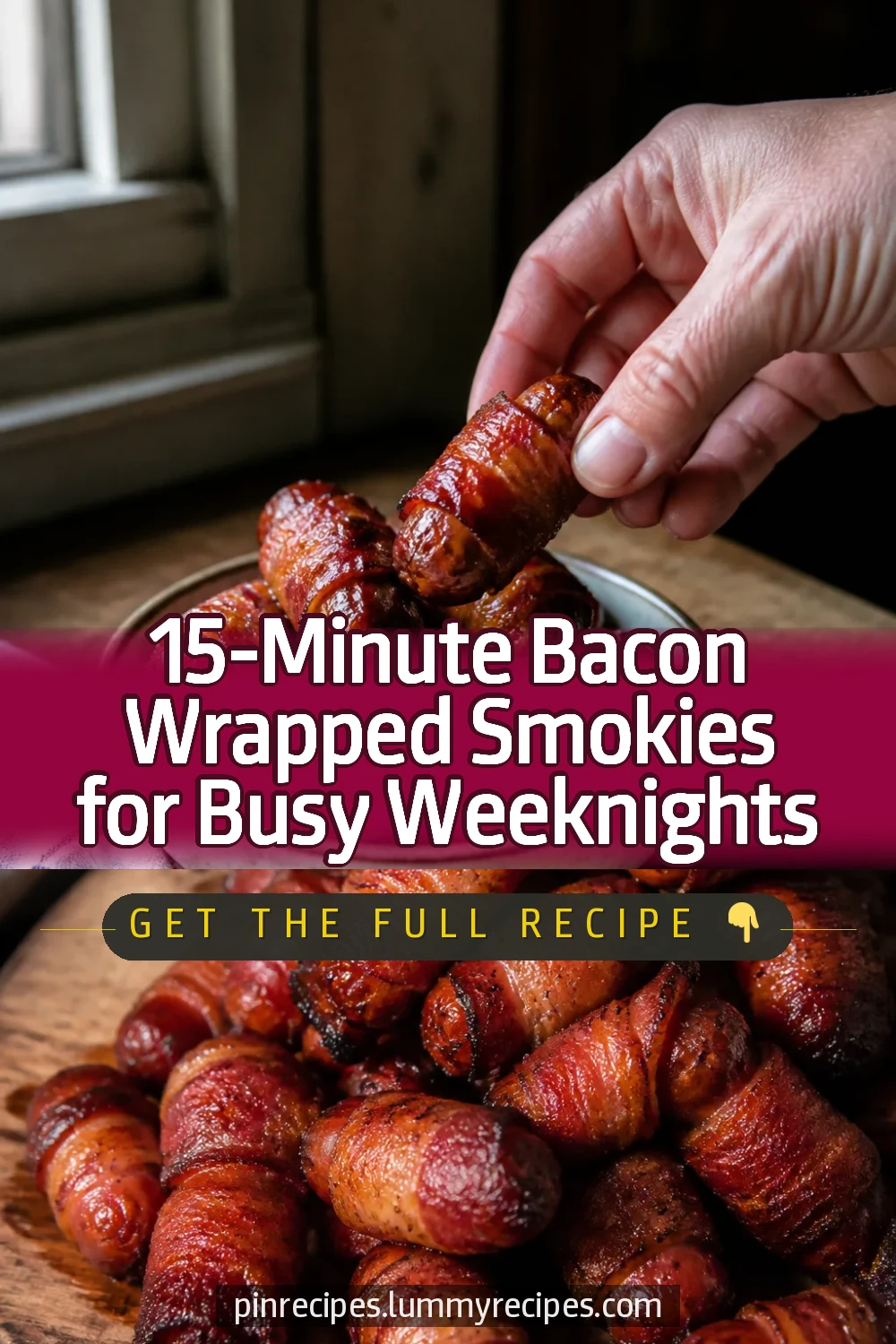 15-Minute Bacon Wrapped Smokies for Busy Weeknights