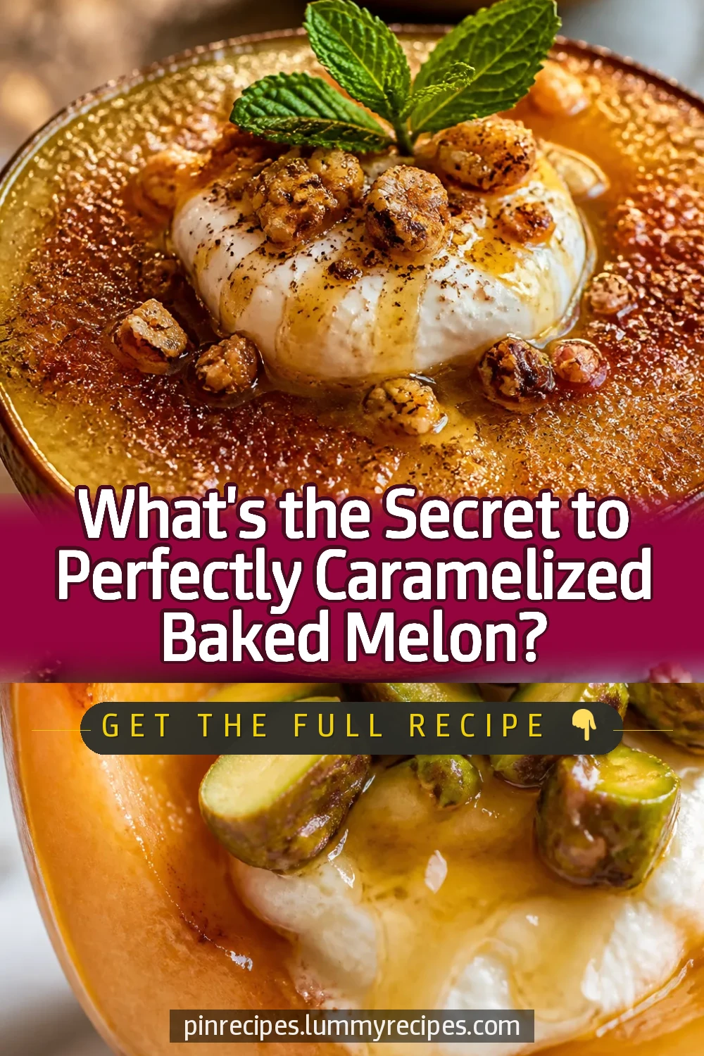 What's the Secret to Perfectly Caramelized Baked Melon?