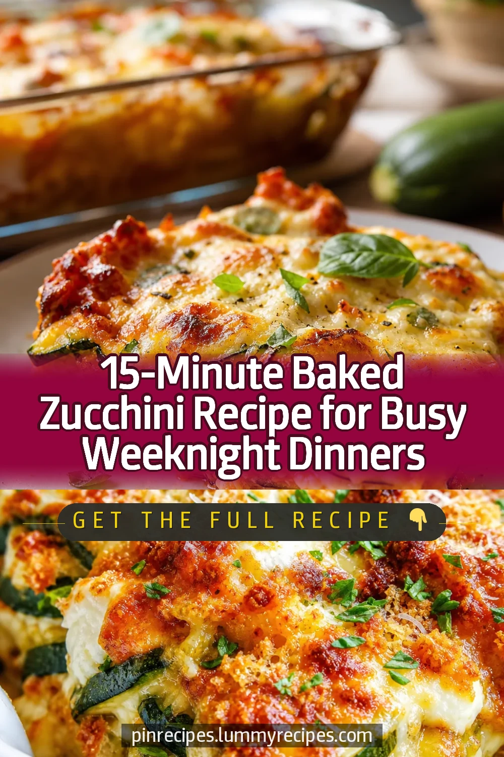 15-Minute Baked Zucchini Recipe for Busy Weeknight Dinners