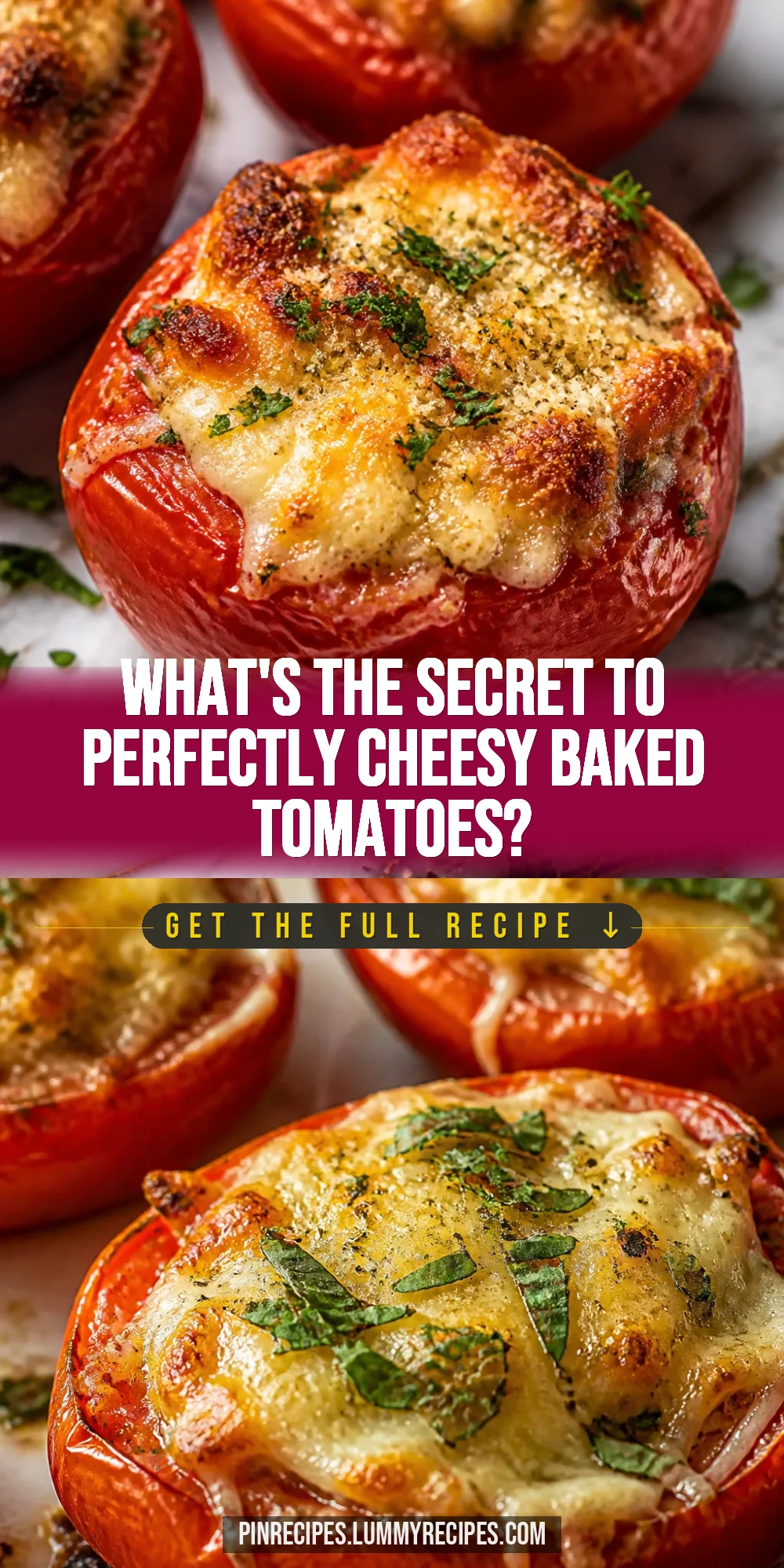 What's the Secret to Perfectly Cheesy Baked Tomatoes?