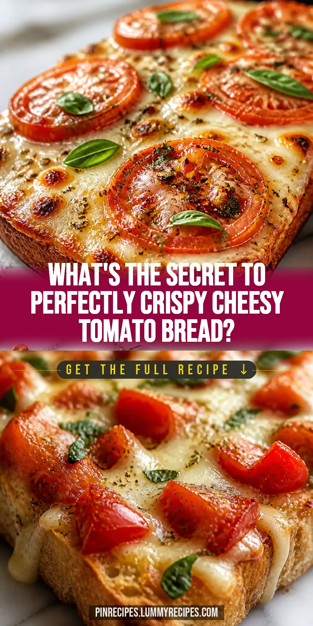 What's the Secret to Perfectly Crispy Cheesy Tomato Bread?