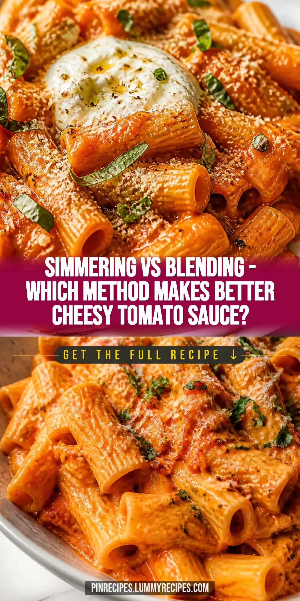 Simmering vs Blending — Which Method Makes Better Cheesy Tomato Sauce?