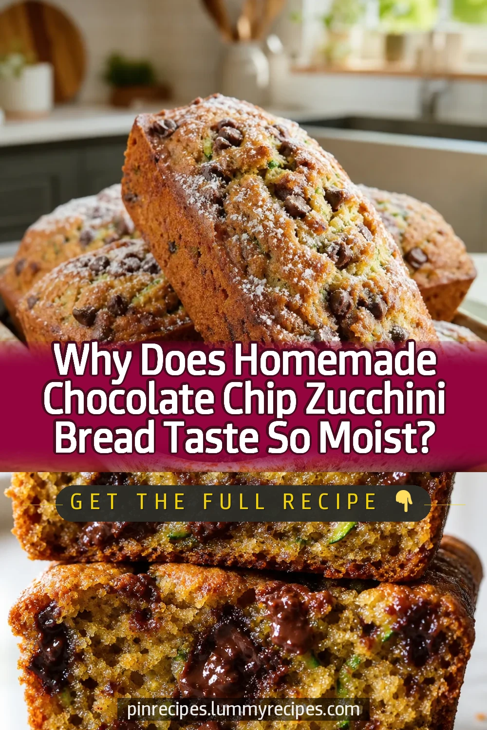 Why Does Homemade Chocolate Chip Zucchini Bread Taste So Moist?