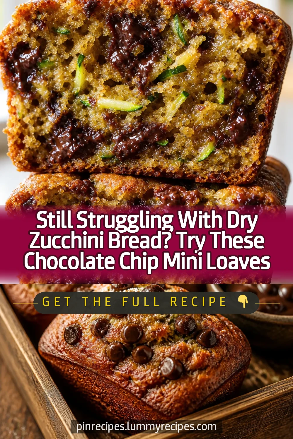 Still Struggling With Dry Zucchini Bread? Try These Chocolate Chip Mini Loaves