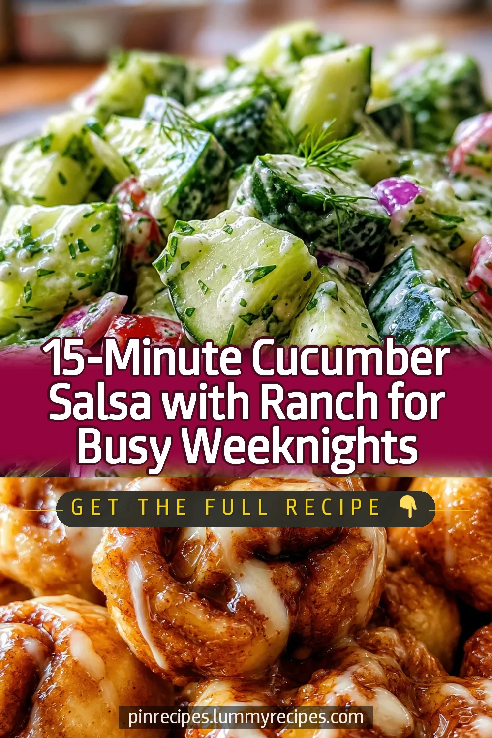 15-Minute Cucumber Salsa with Ranch for Busy Weeknights