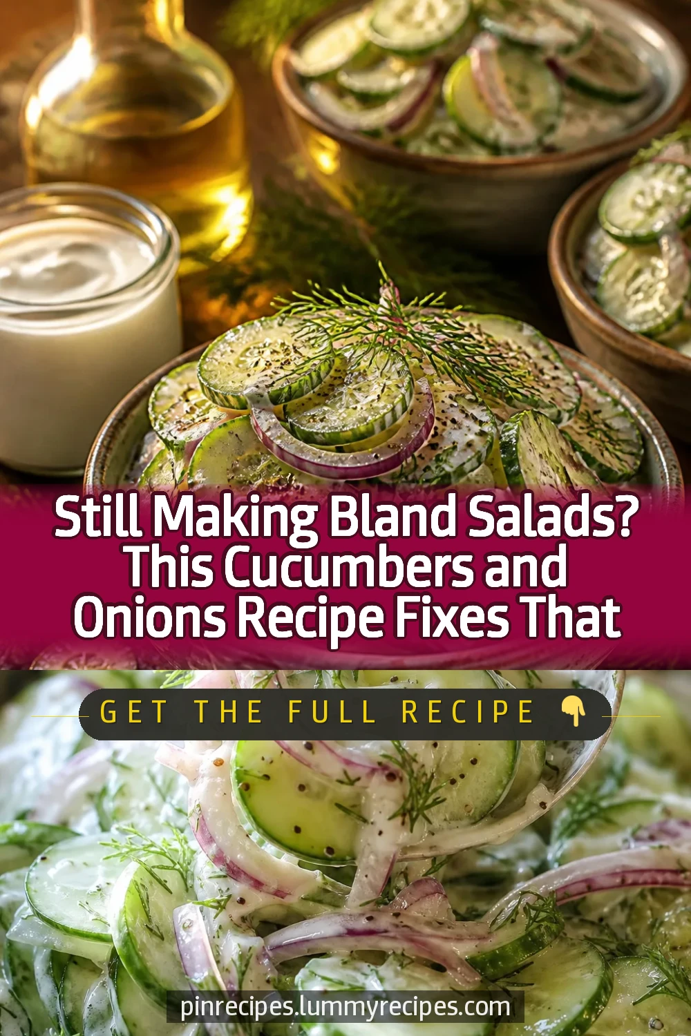 Still Making Bland Salads? This Cucumbers and Onions Recipe Fixes That