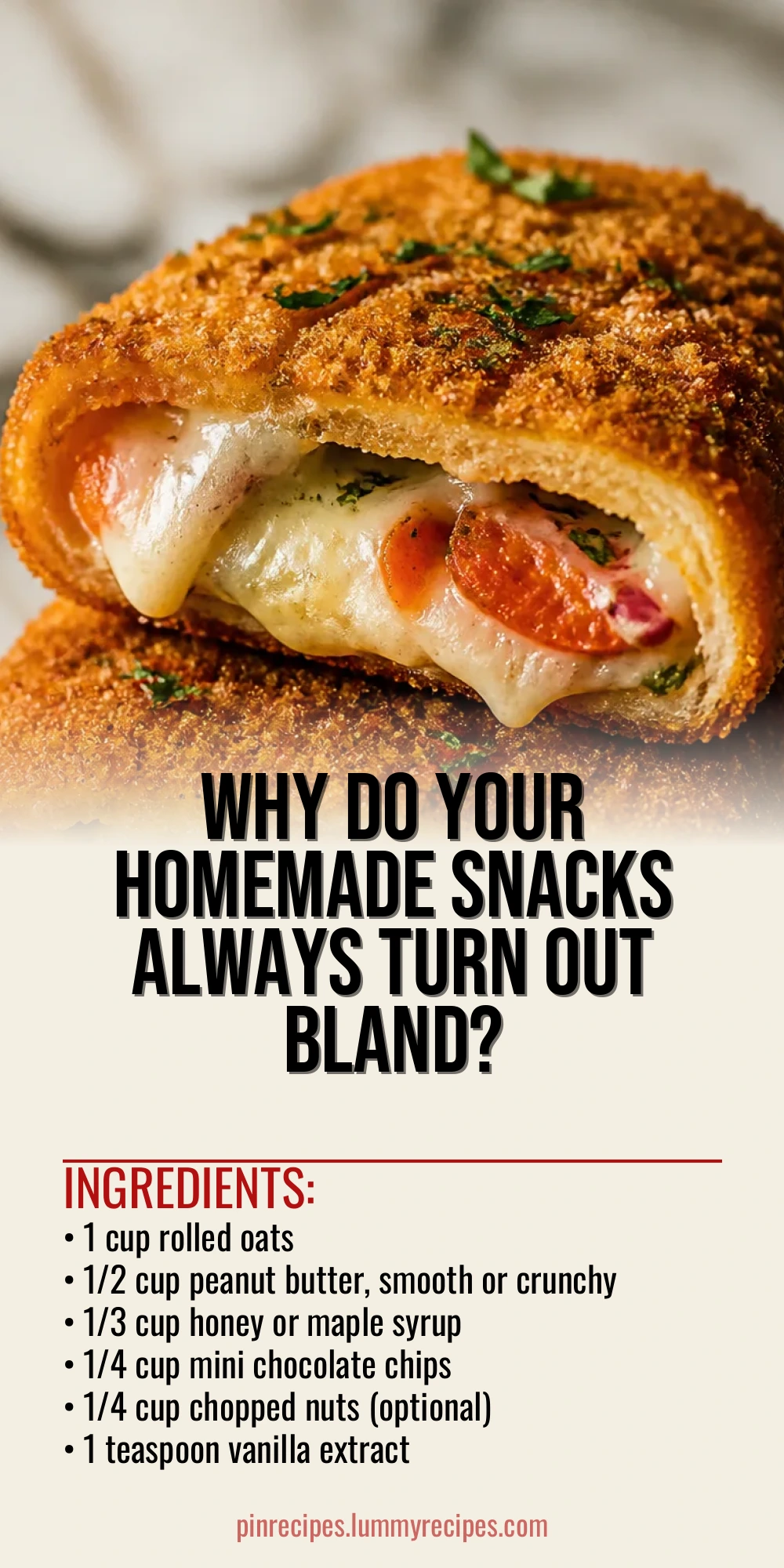 Why Do Your Homemade Snacks Always Turn Out Bland?