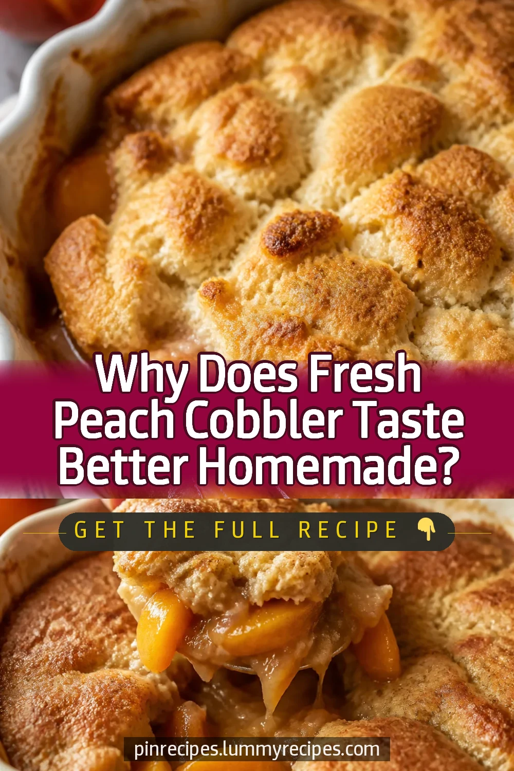 Why Does Fresh Peach Cobbler Taste Better Homemade?